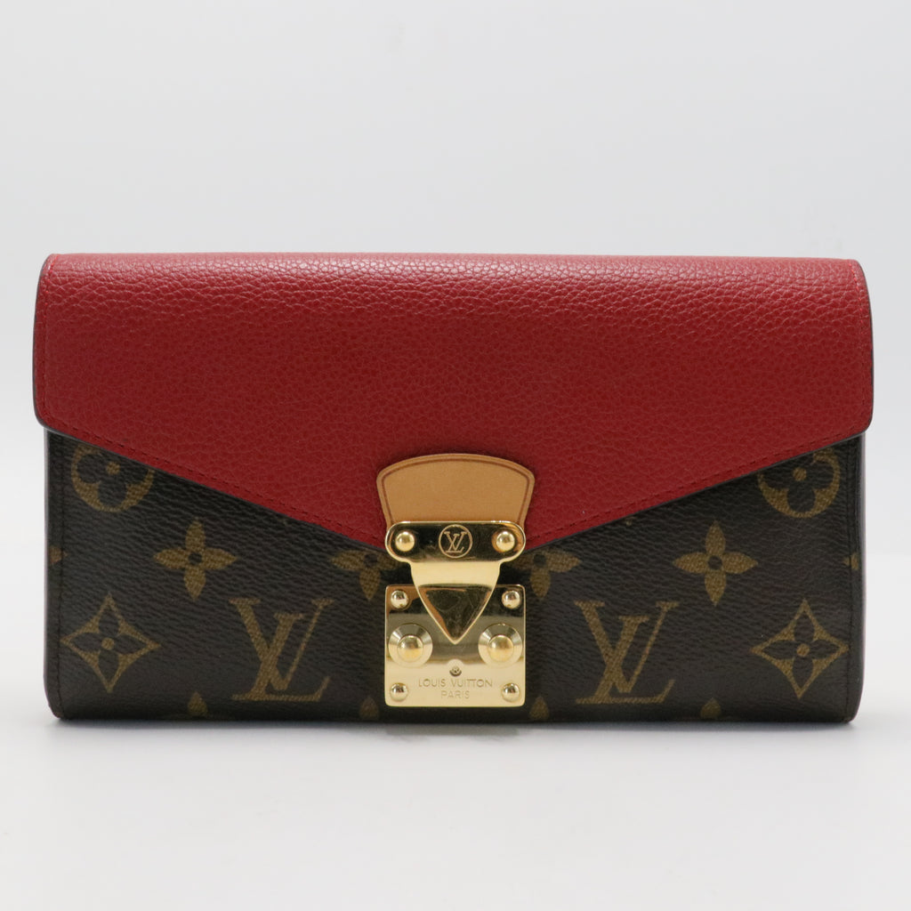 Pallas Wallet Monogram Canvas and Calf Leather