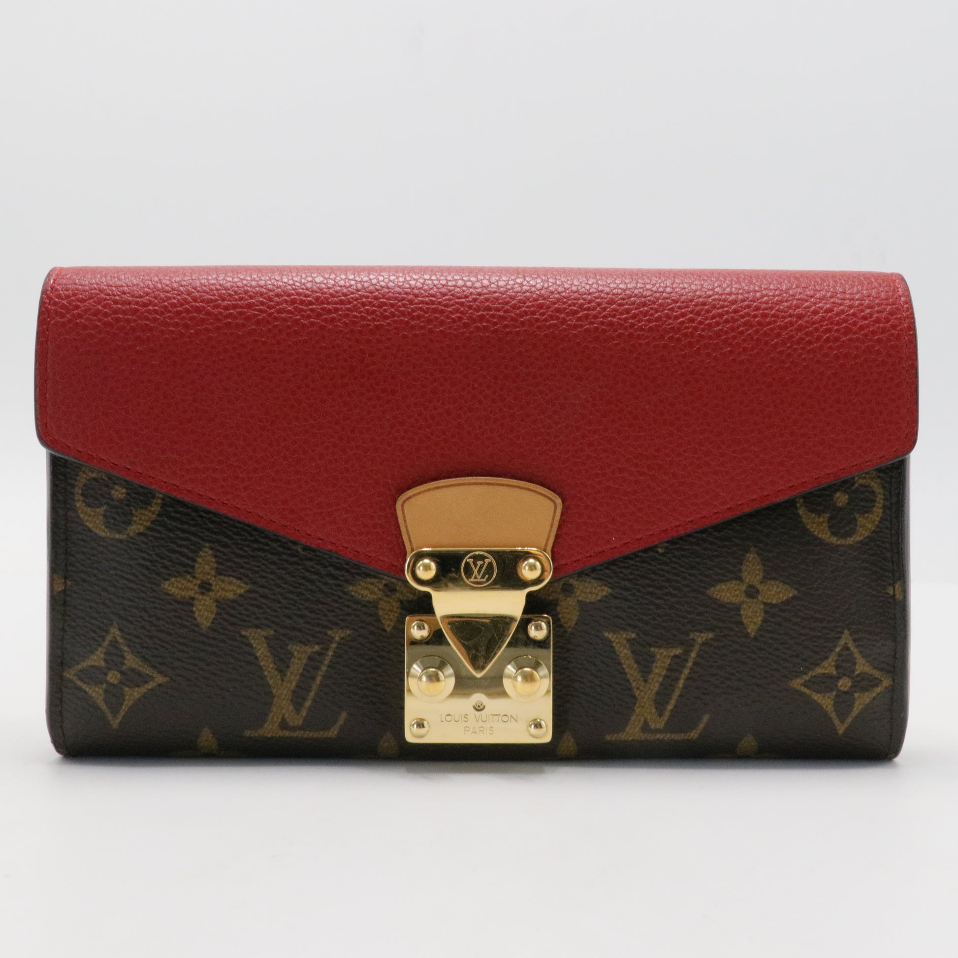 Pallas Wallet Monogram Canvas and Calf Leather