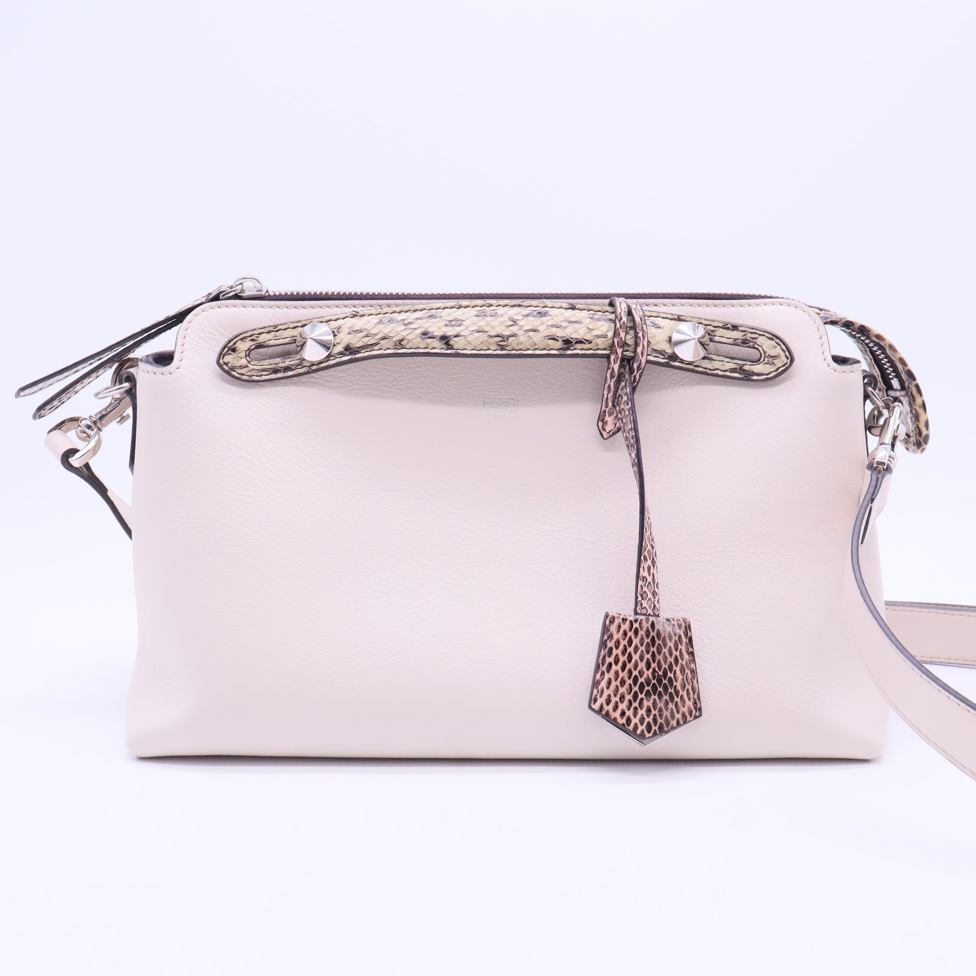 Vitello Dolce Elaphe Medium By The Way Boston Bag B20198