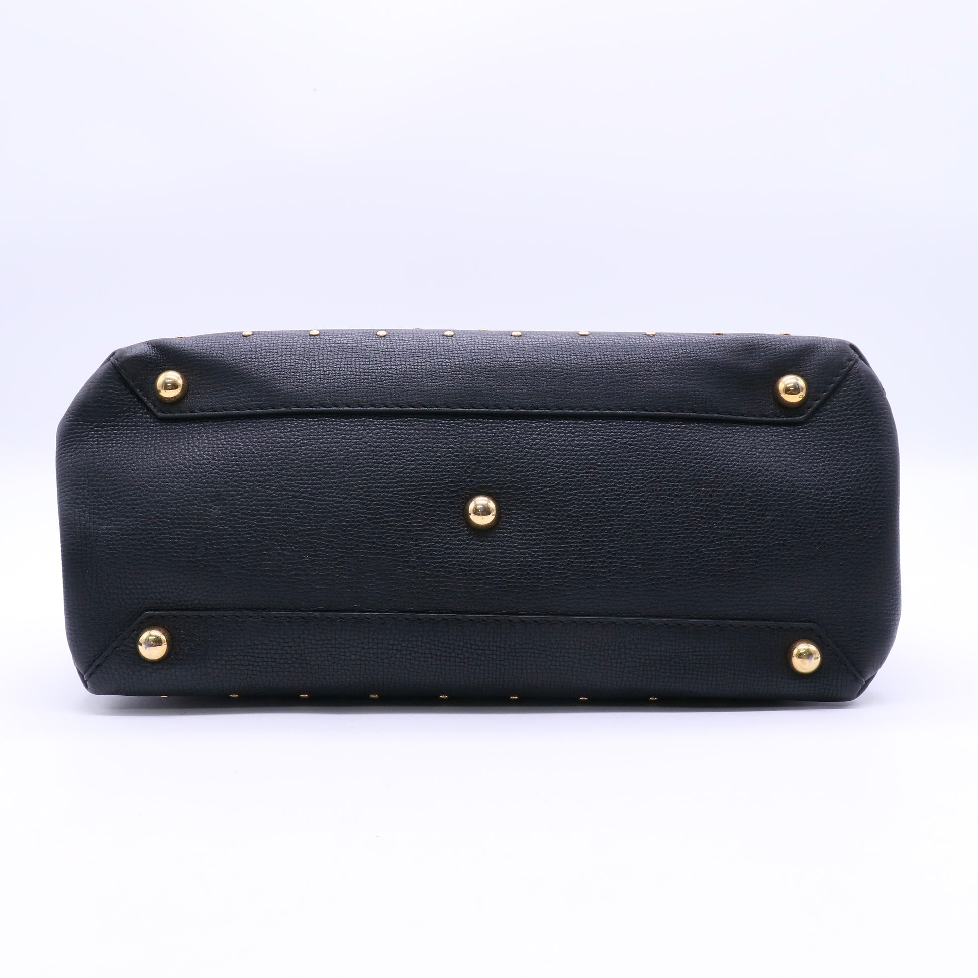 Banner Tote Studded Leather Medium Twins B21291