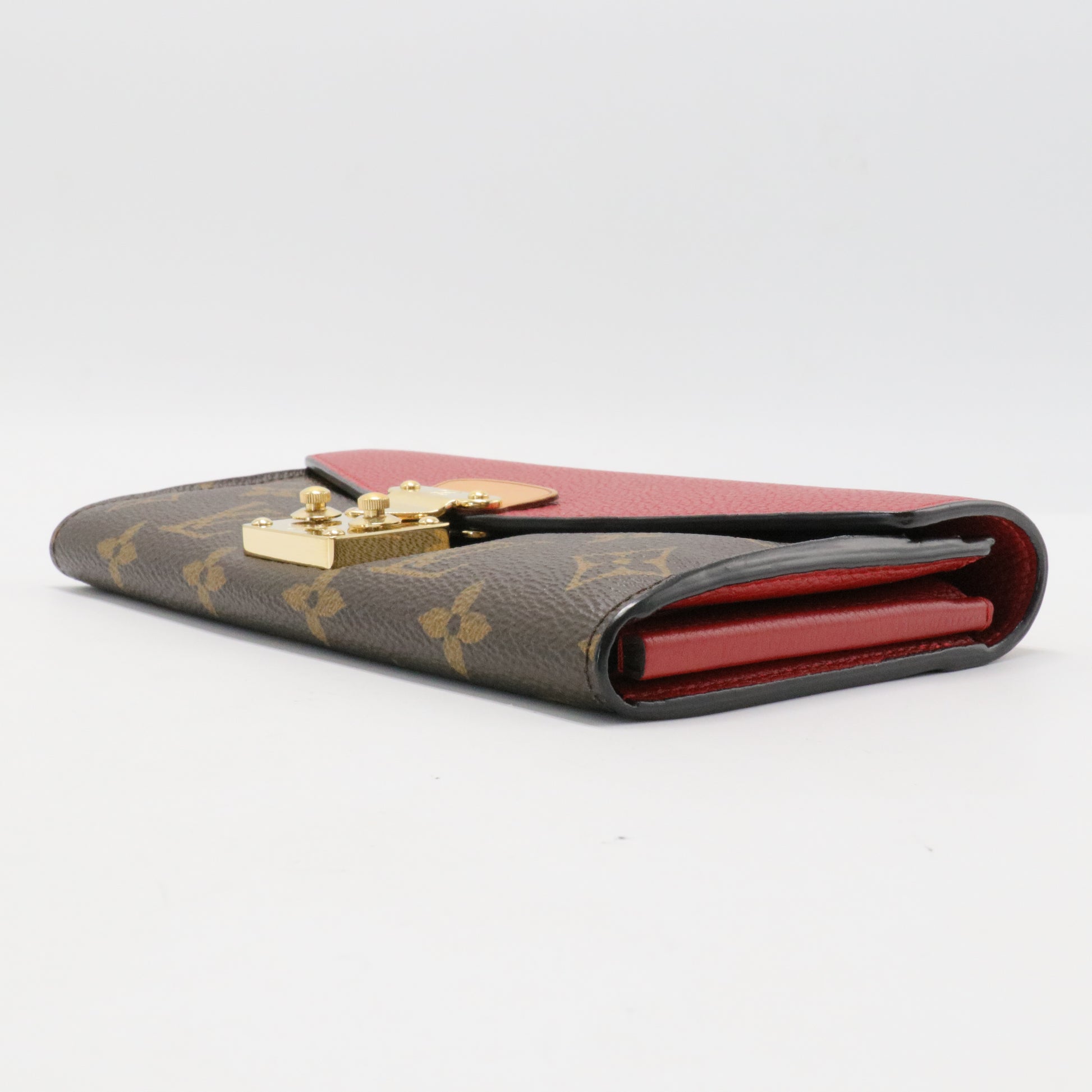 Pallas Wallet Monogram Canvas and Calf Leather