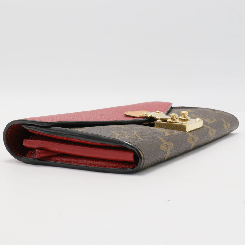 Pallas Wallet Monogram Canvas and Calf Leather