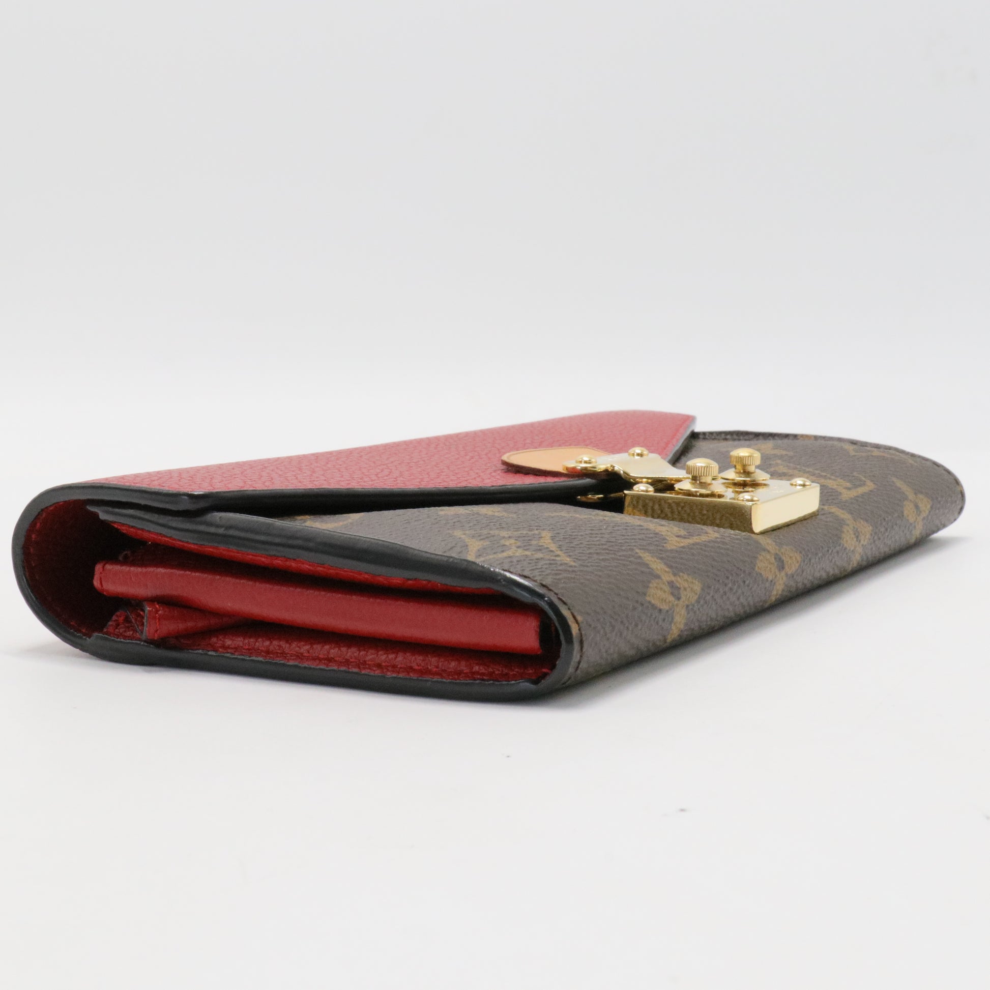 Pallas Wallet Monogram Canvas and Calf Leather