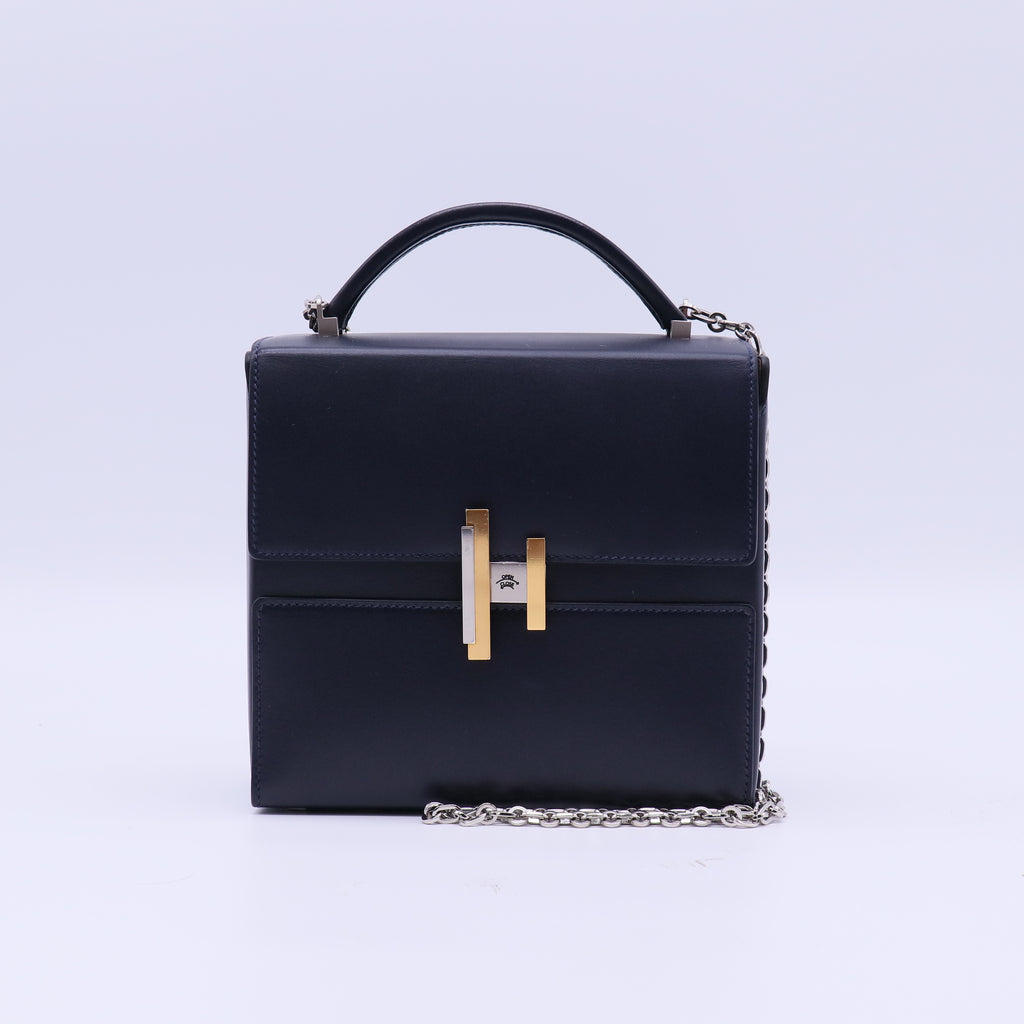 Cinhetic Top Handle Bag Villandry Calfskin Twins B21778