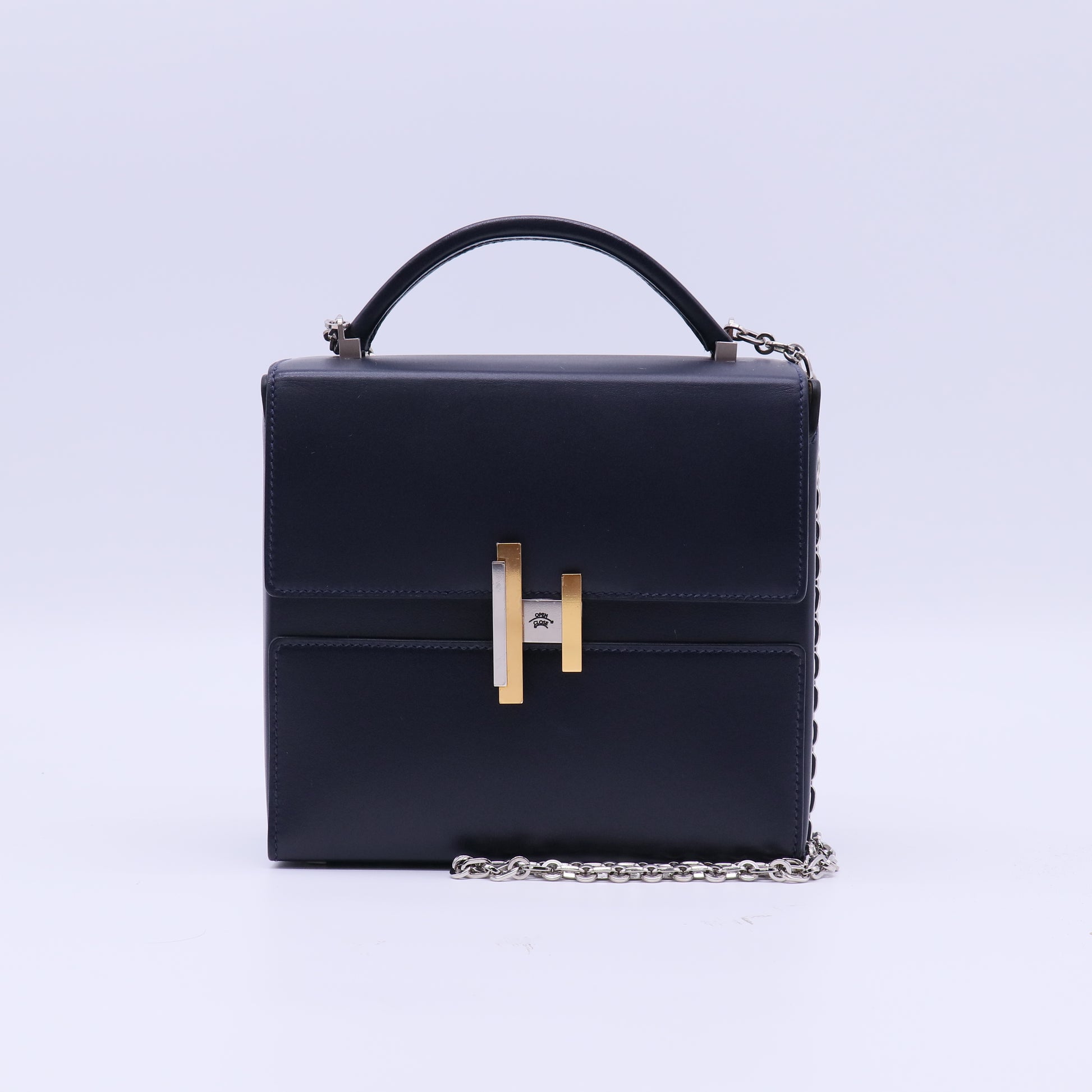 Cinhetic Top Handle Bag Villandry Calfskin Twins B21778