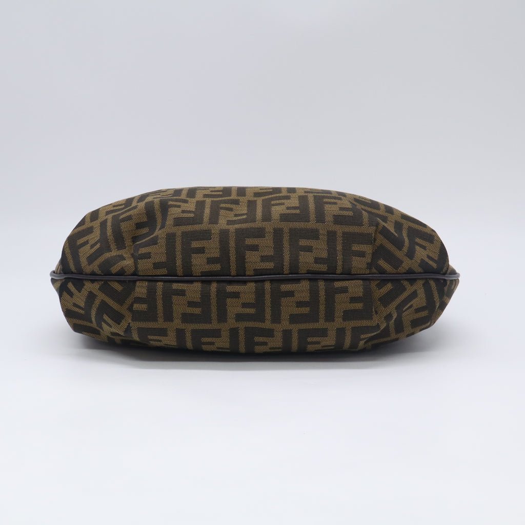 Tobacco Zucca Canvas Chef Chain Hobo Bag B24033