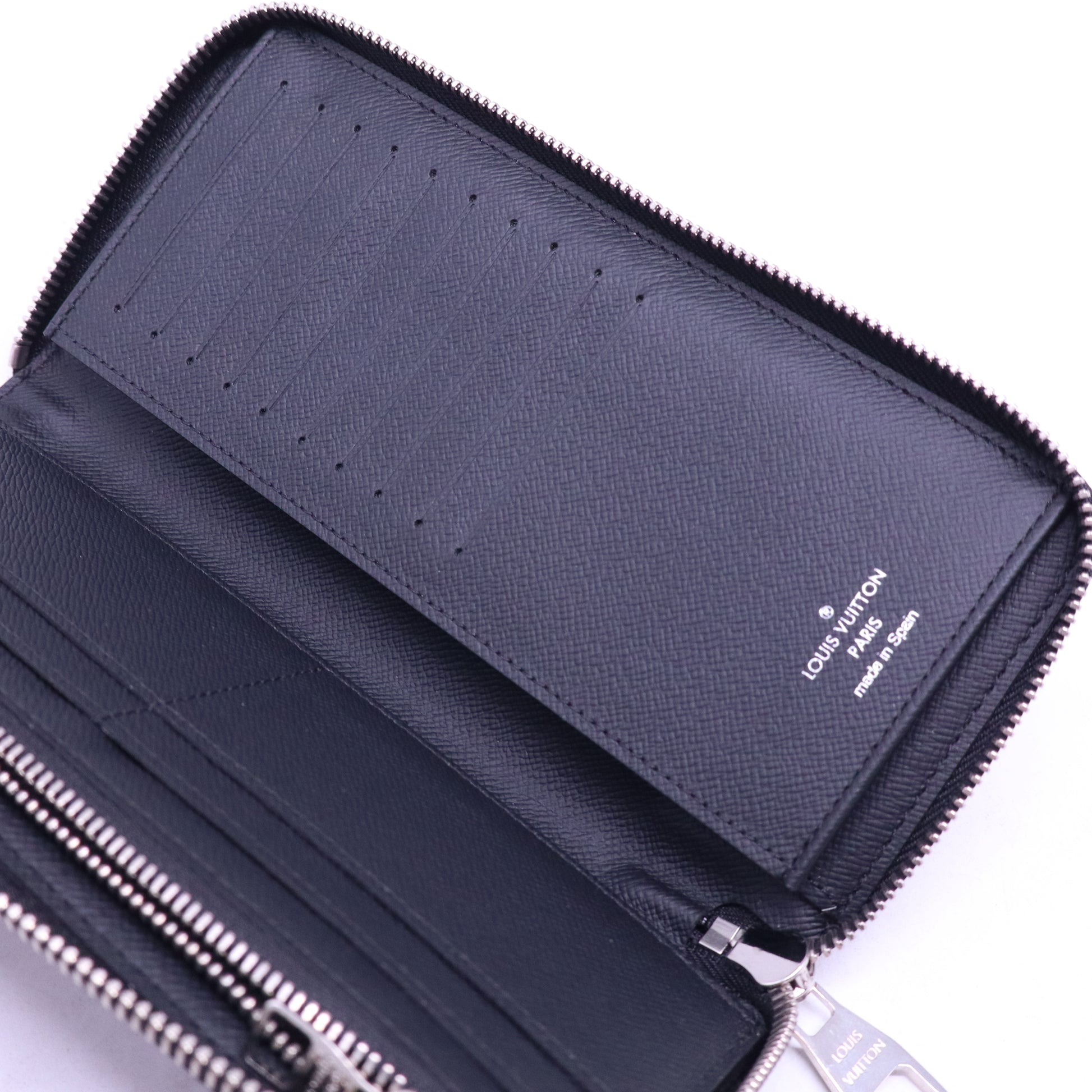 Monogram Eclipse Canvas Horizontal Zippy Wallet W20697