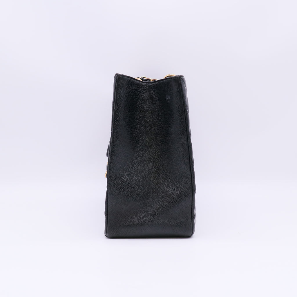 Chanel Caviar Quilted Grand Shopping Tote B23571