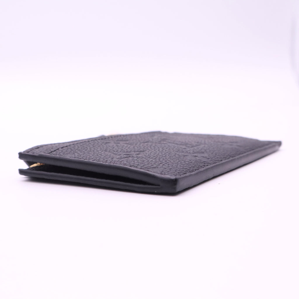 Zipped Card Holder NM Monogram Empreinte Leather Twins