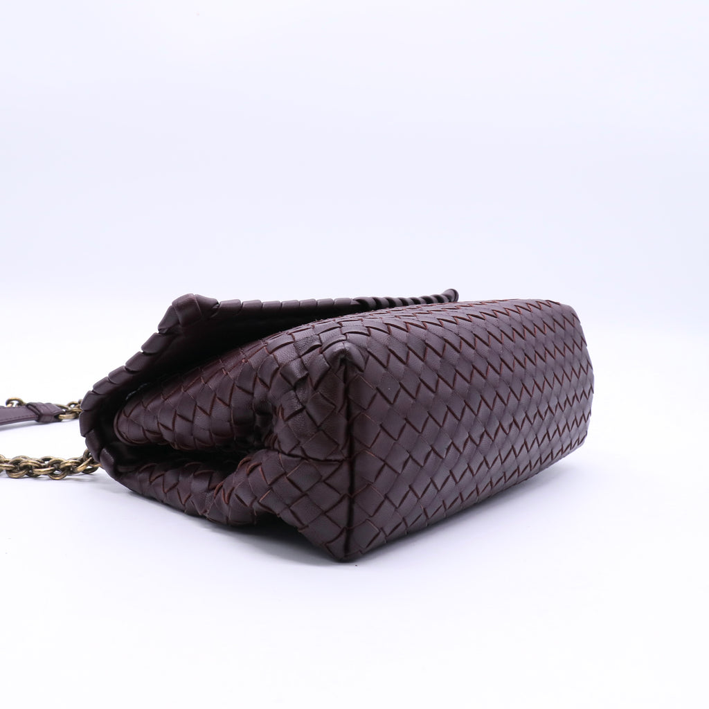 Olimpia Crossbody Bag Intrecciato Nappa Small Twins B21106