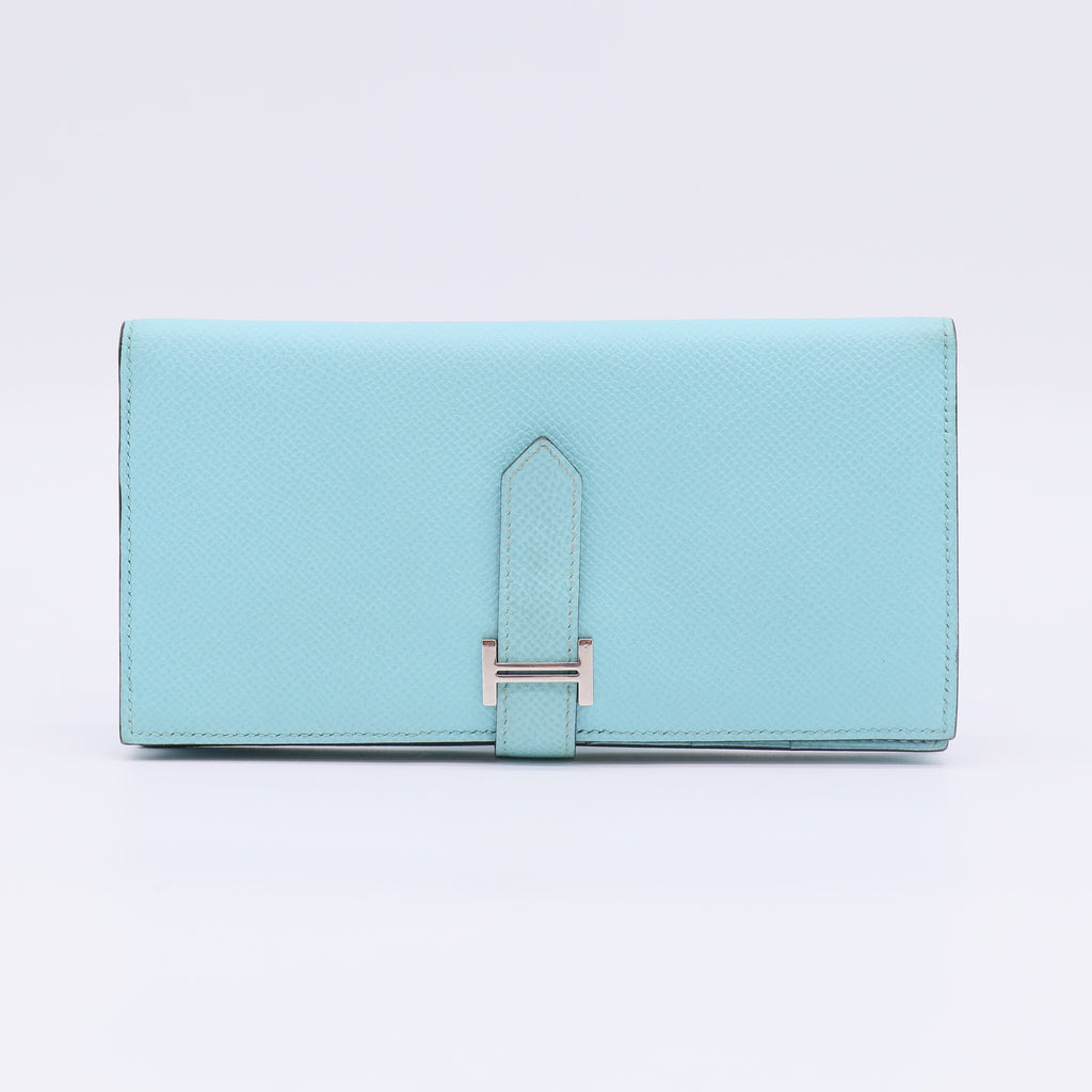Epsom Bearn Gusset Wallet Bleu Zephyr W22522