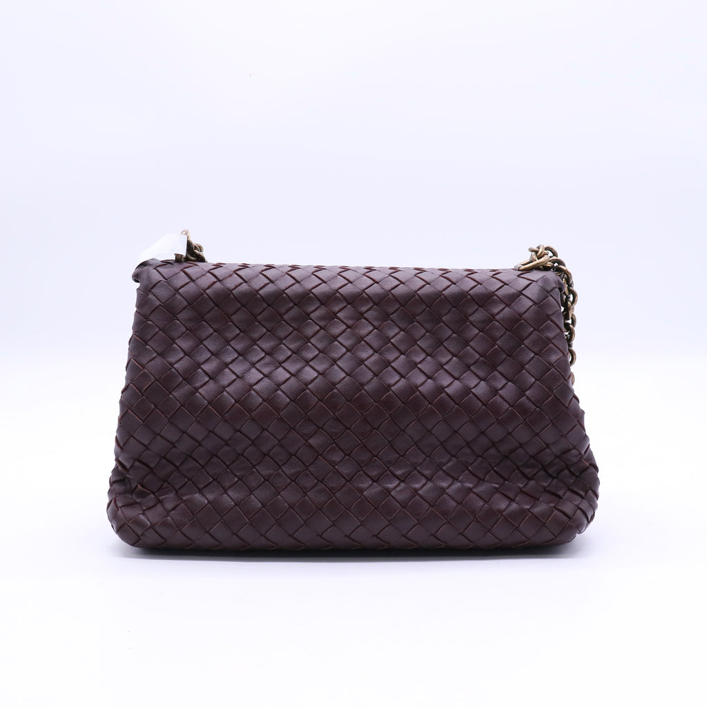 Olimpia Crossbody Bag Intrecciato Nappa Small Twins B21106