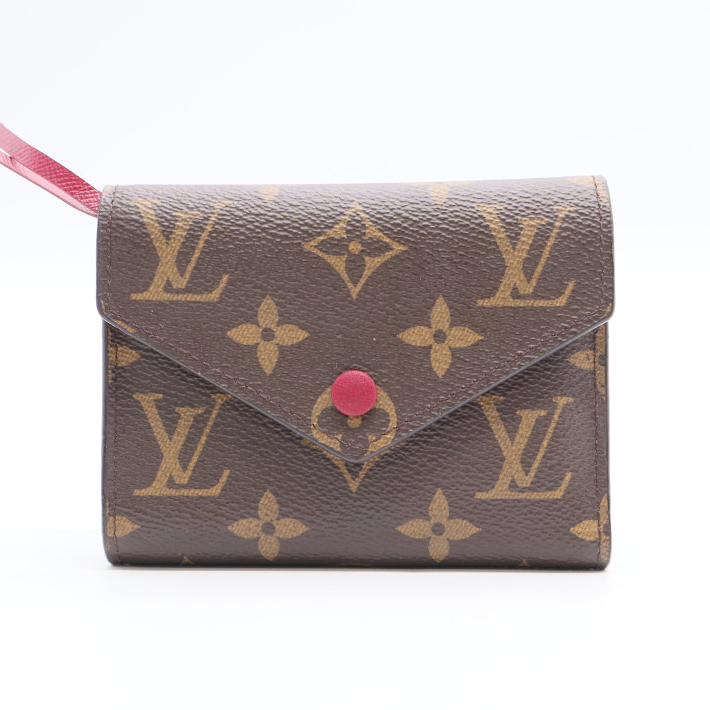 Victorine Monogram Canvas Wallet twins LDJ3043