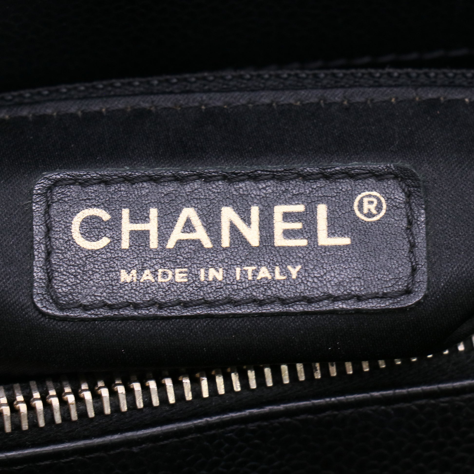 Chanel Caviar Quilted Grand Shopping Tote B23571