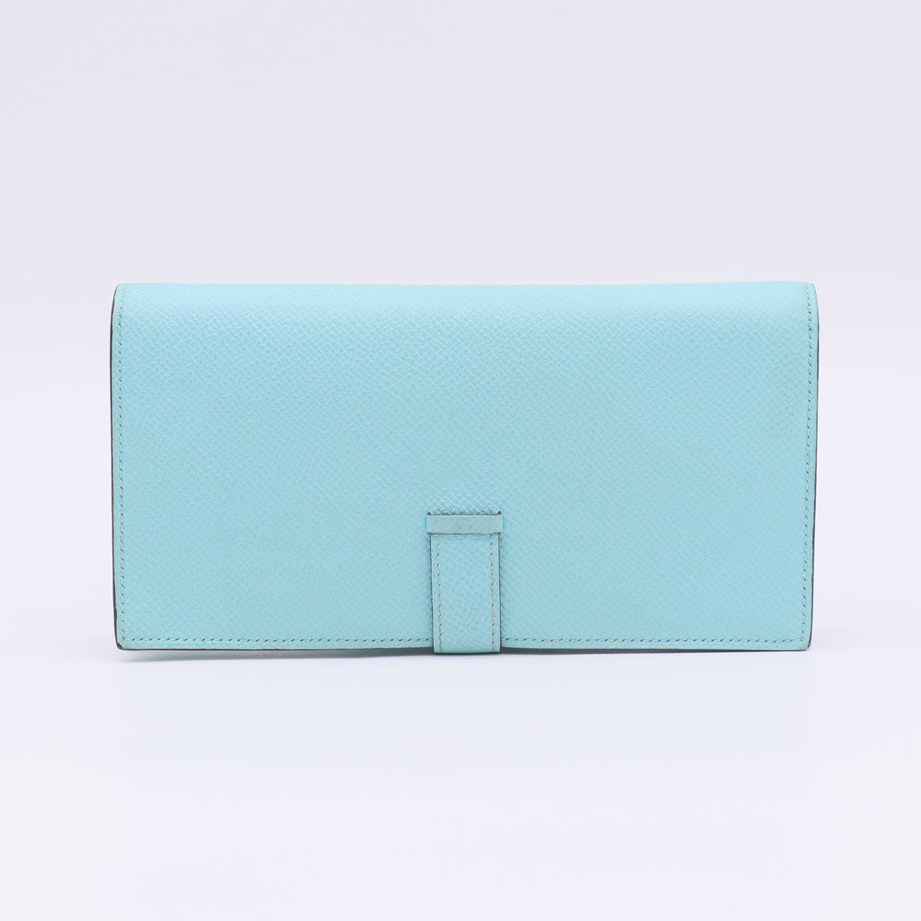 Epsom Bearn Gusset Wallet Bleu Zephyr W22522