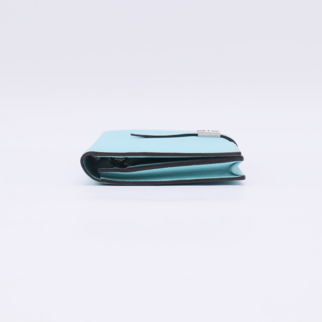 Epsom Bearn Gusset Wallet Bleu Zephyr W22522