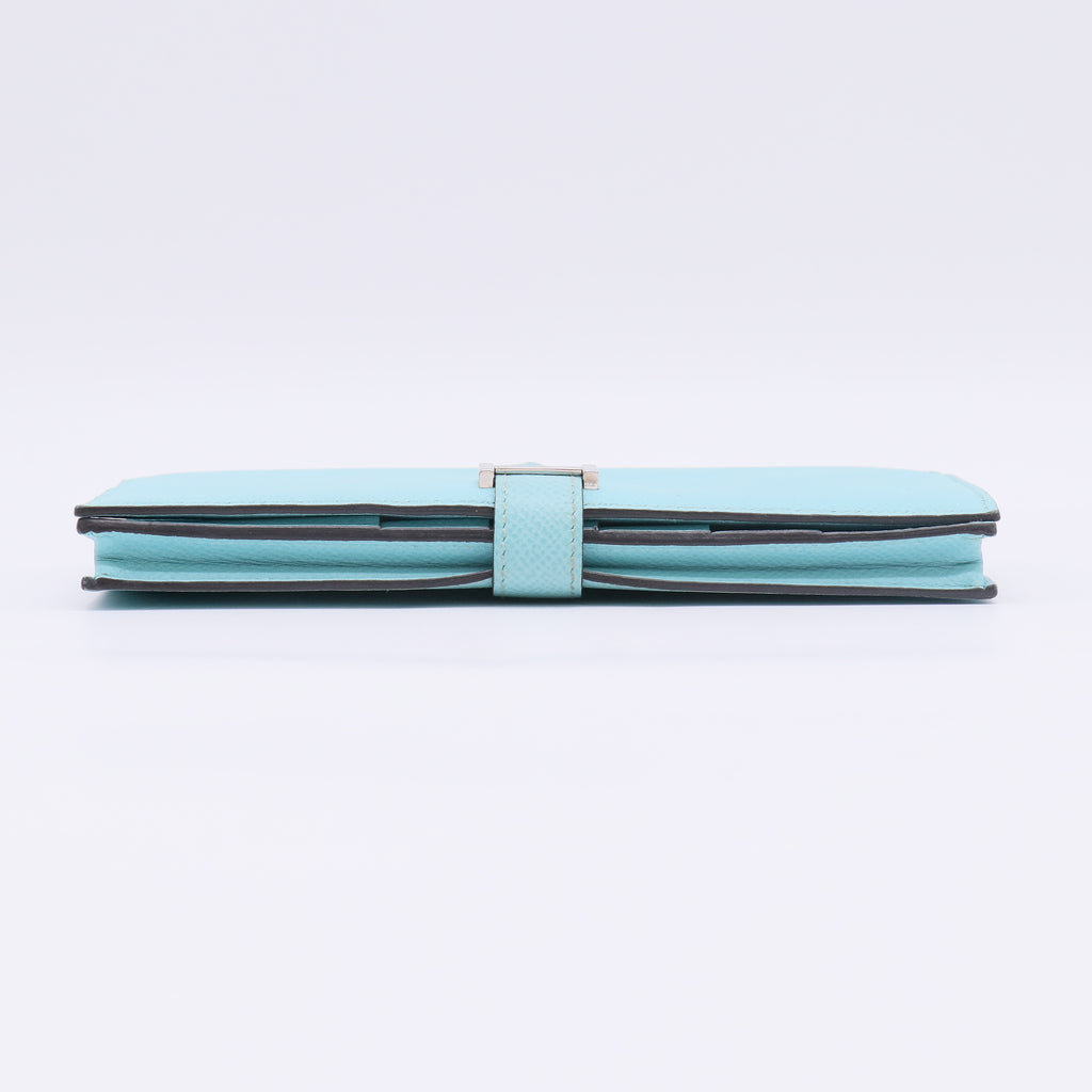 Epsom Bearn Gusset Wallet Bleu Zephyr W22522