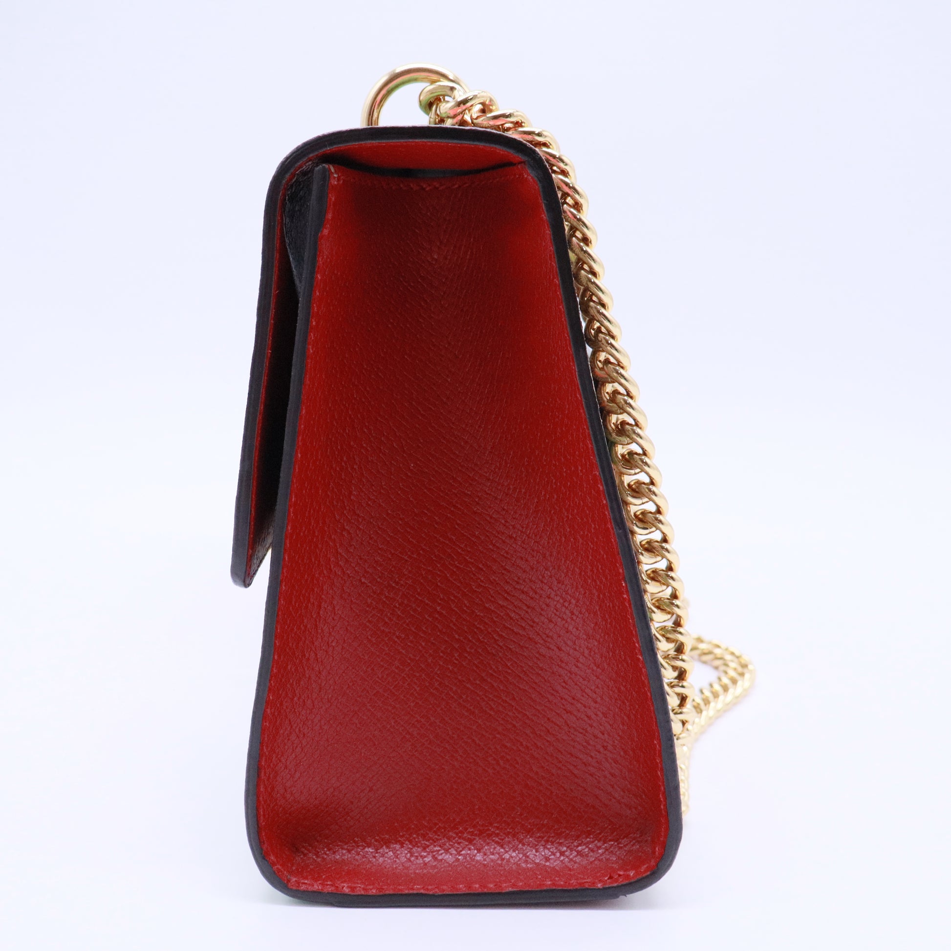 Padlock Shoulder Bag Tian Print GG Coated Canvas Medium