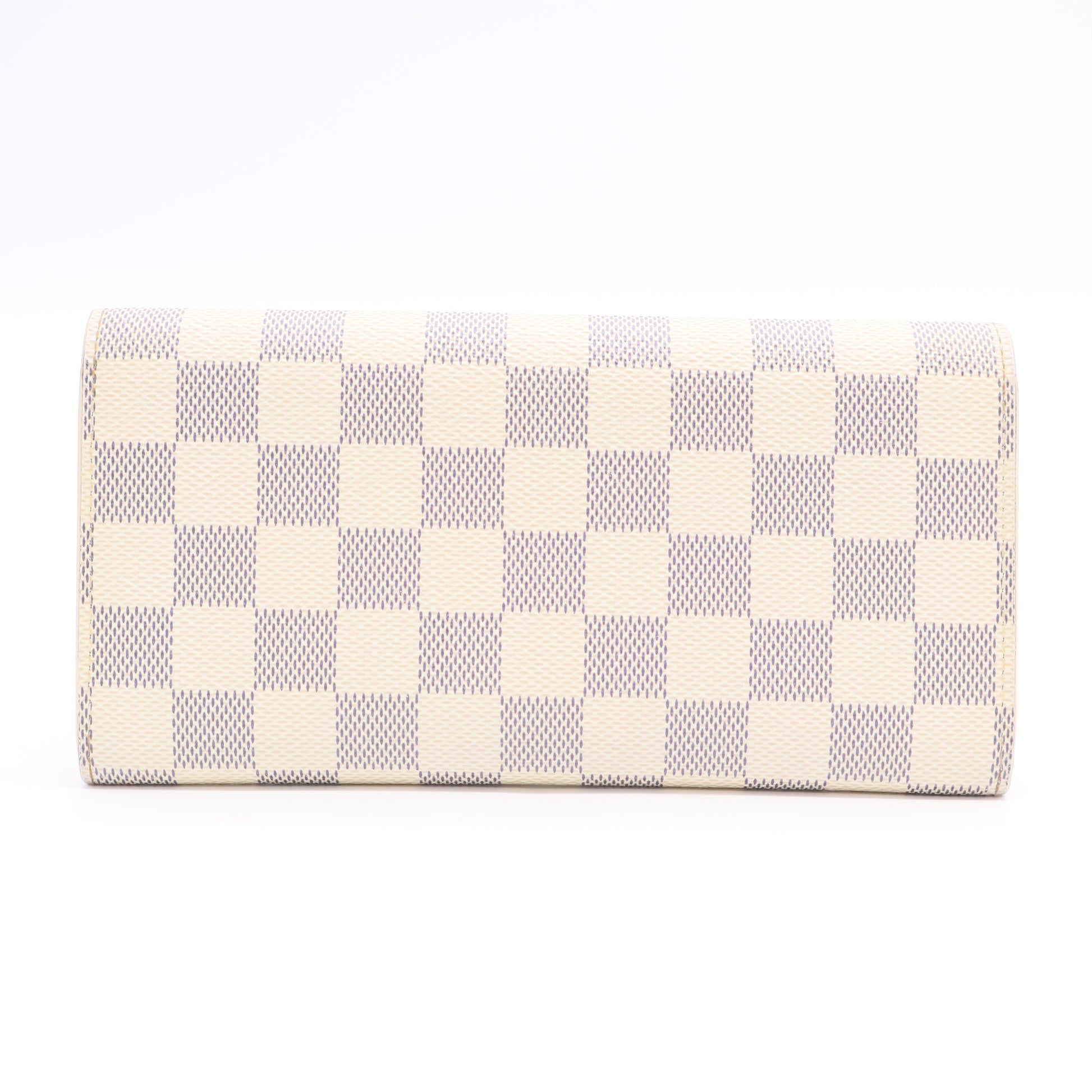 Portefeuille Long Emily Damier Azur wallet Twins LDJ3044