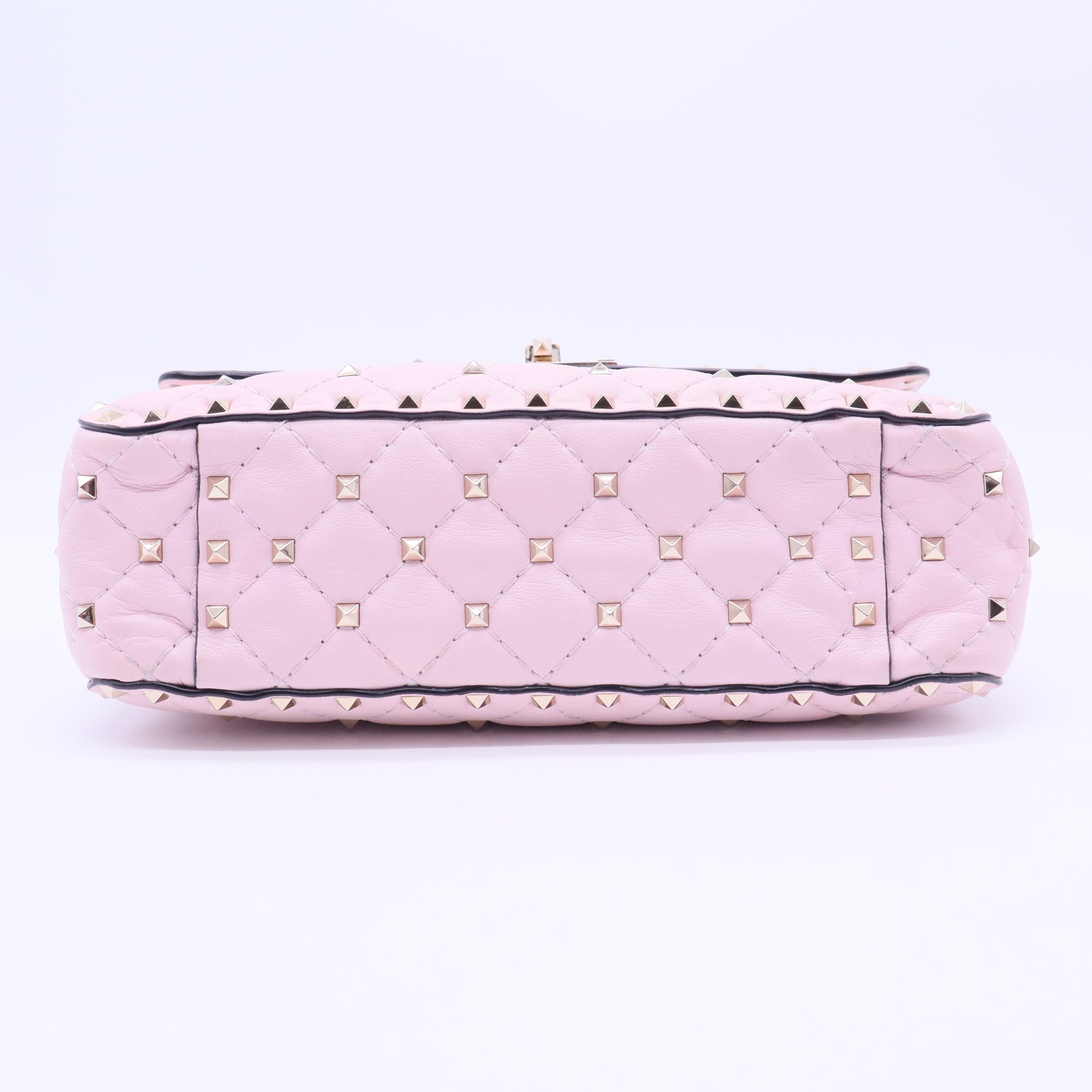 Rockstud Spike Flap Bag Quilted Leather Medium