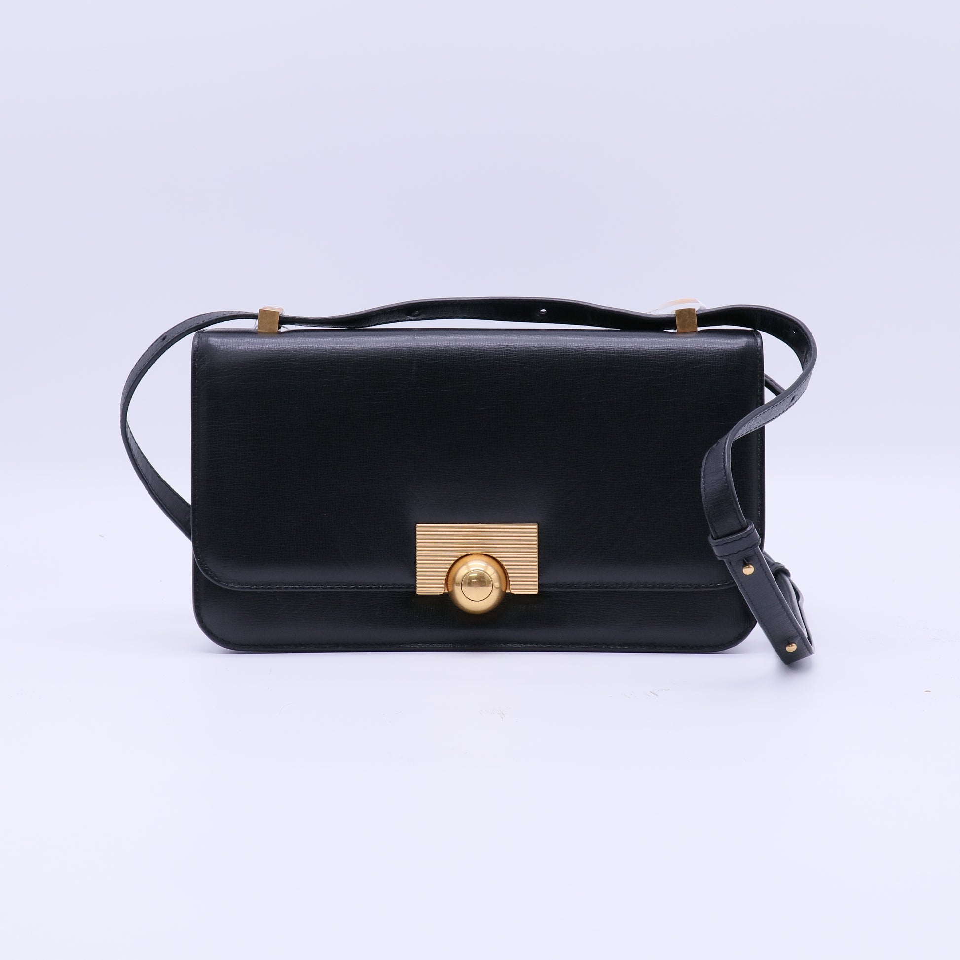 Bottega Veneta Classic Bag Spazzolato Leather Mini Twins B22258