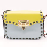 Rockstud Flip Lock Flap Bag Leather Mini