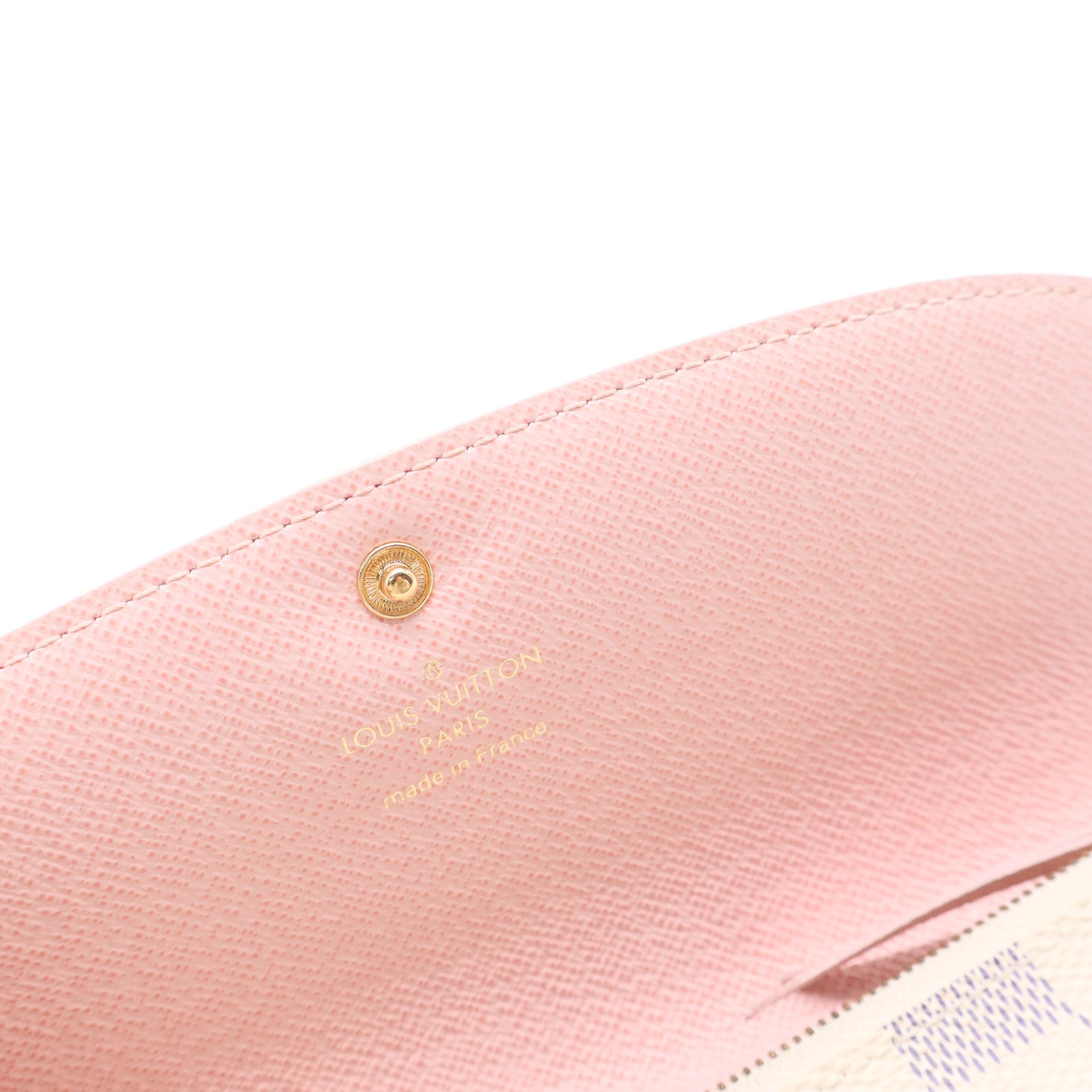 Portefeuille Long Emily Damier Azur wallet Twins LDJ3044