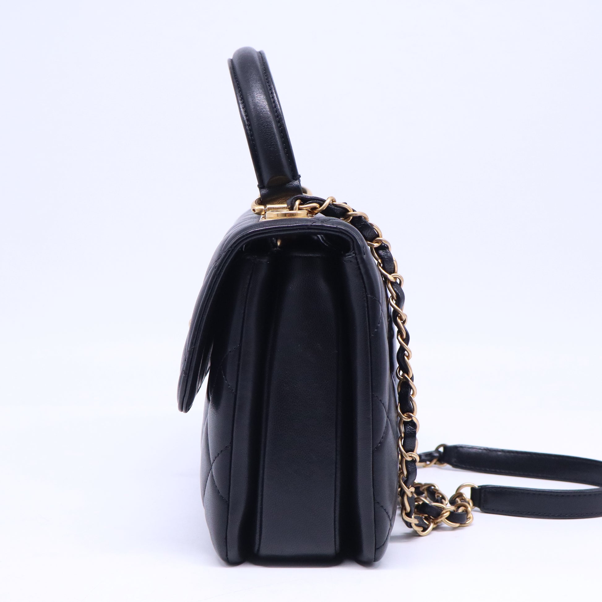 Small Trendy CC Dual Handle Flap Bag B21146