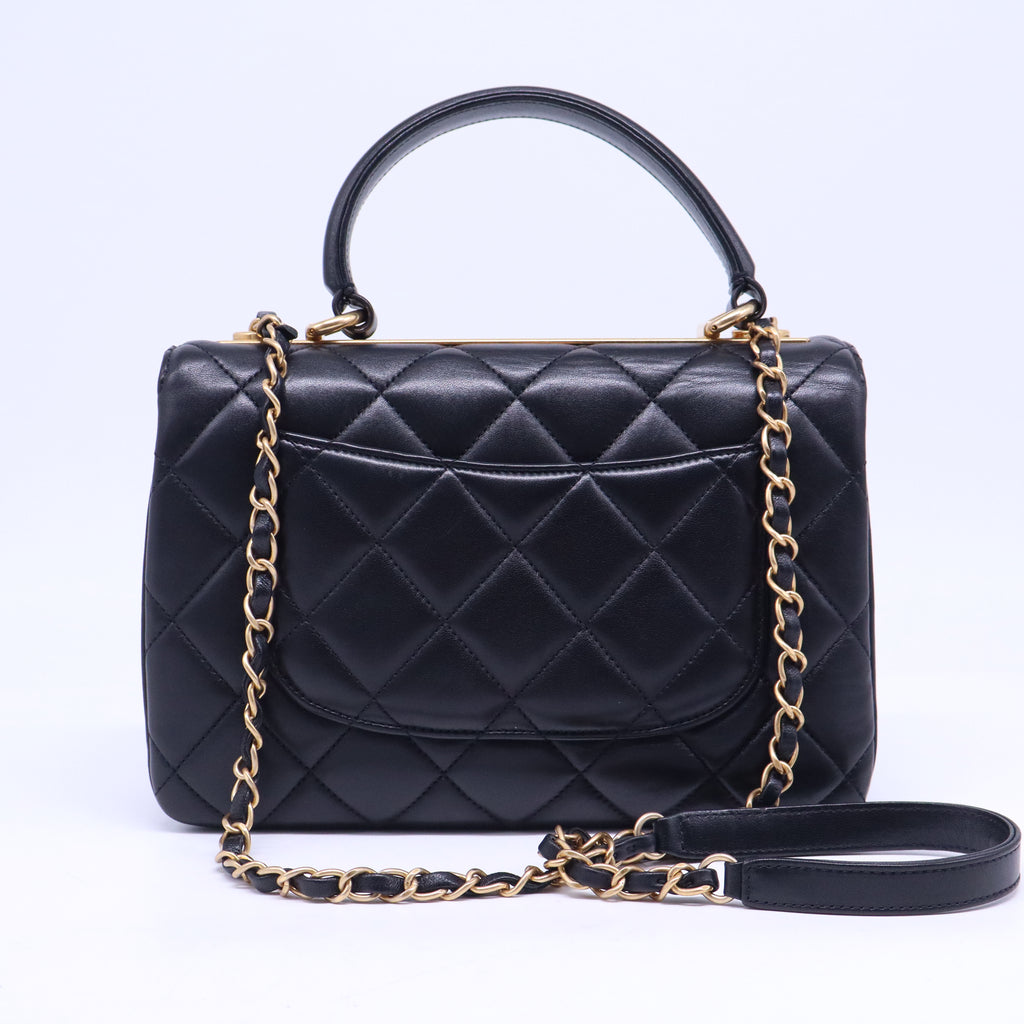 Small Trendy CC Dual Handle Flap Bag B21146
