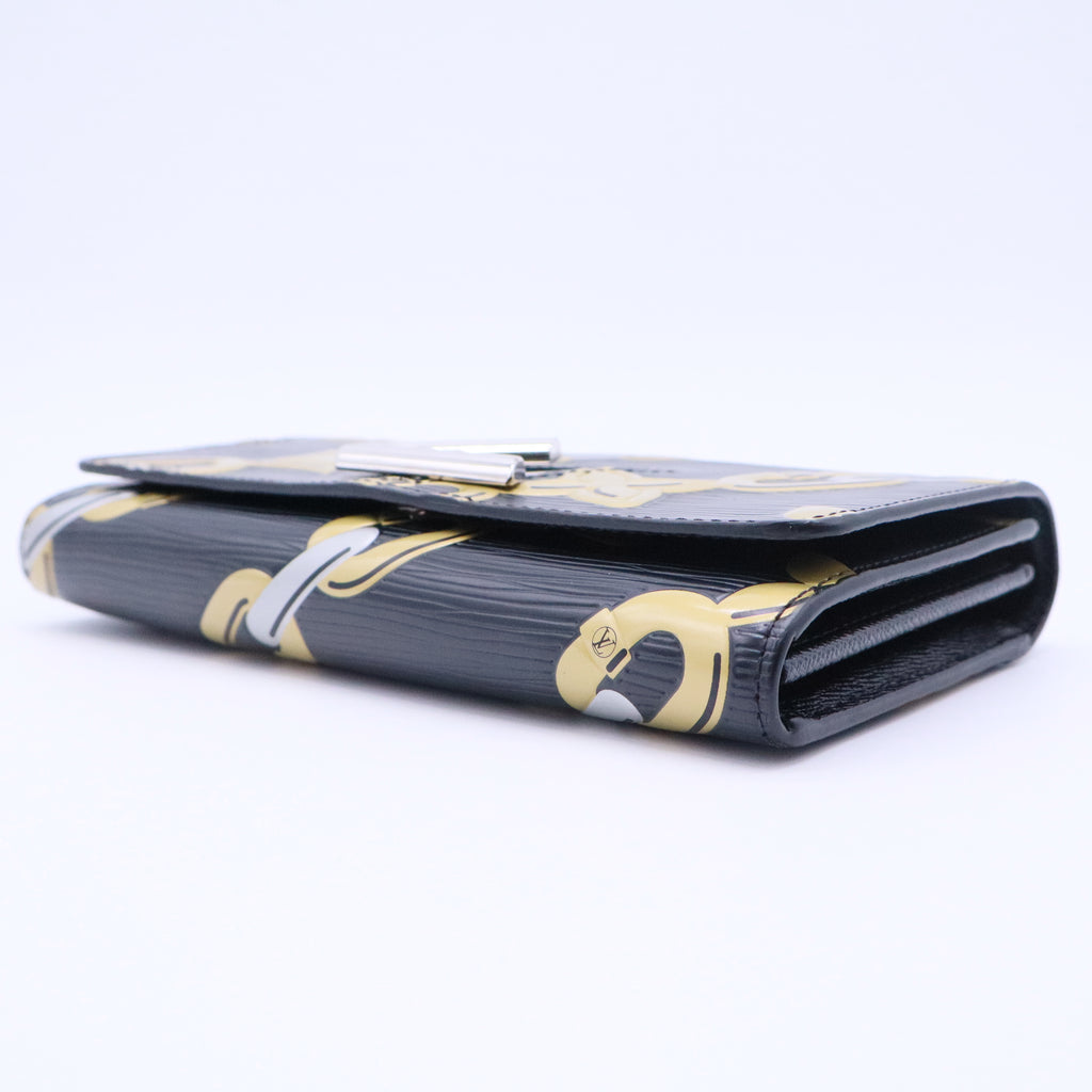 Epi Flower Chain Twist Chain Wallet Gisel