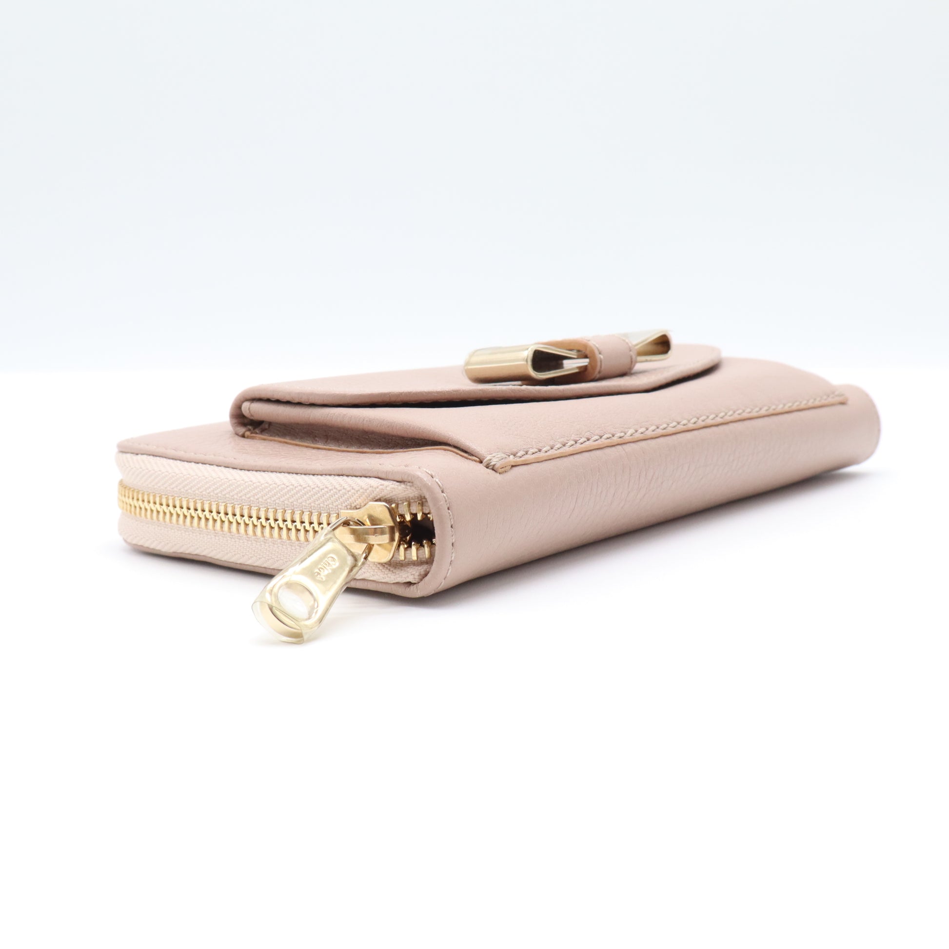 Chloe Lily Leather Zip Around Continental Wallet W21603