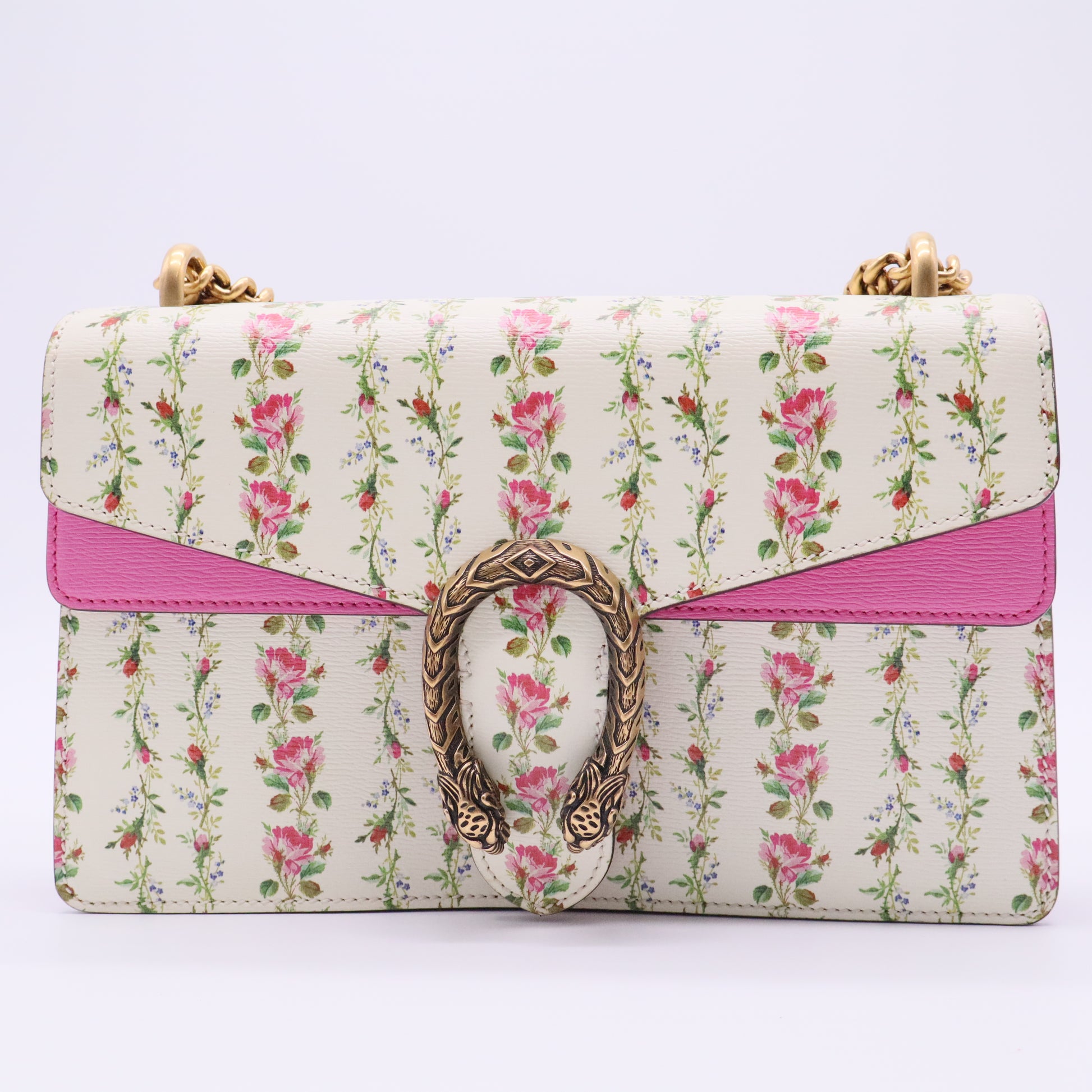 Calfskin Floral Print Dionysus