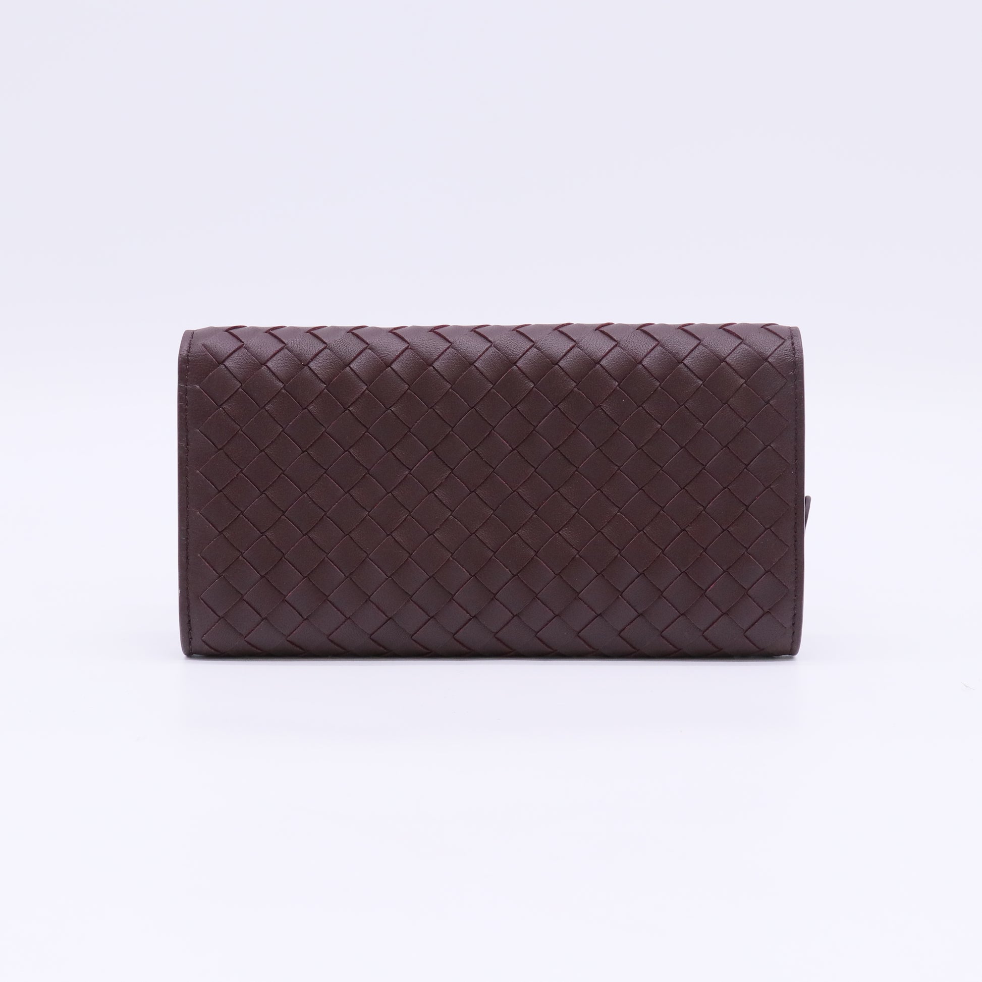 Bottega Veneta Intrecciato Nappa Continental Flap Wallet W23073