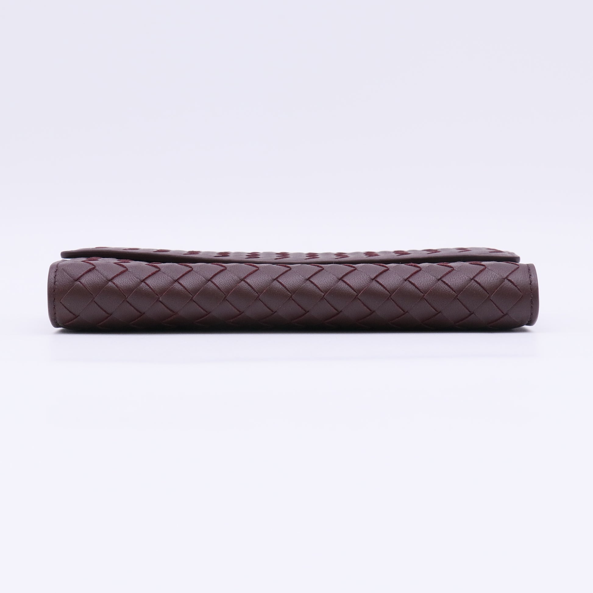 Bottega Veneta Intrecciato Nappa Continental Flap Wallet W23073
