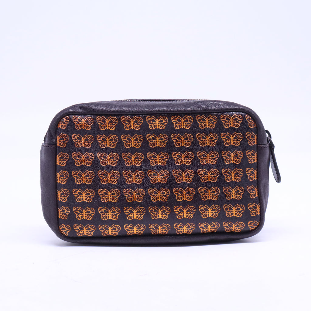 Butterfly Clutch Metallic Butterfly Wo - Purple Clutch