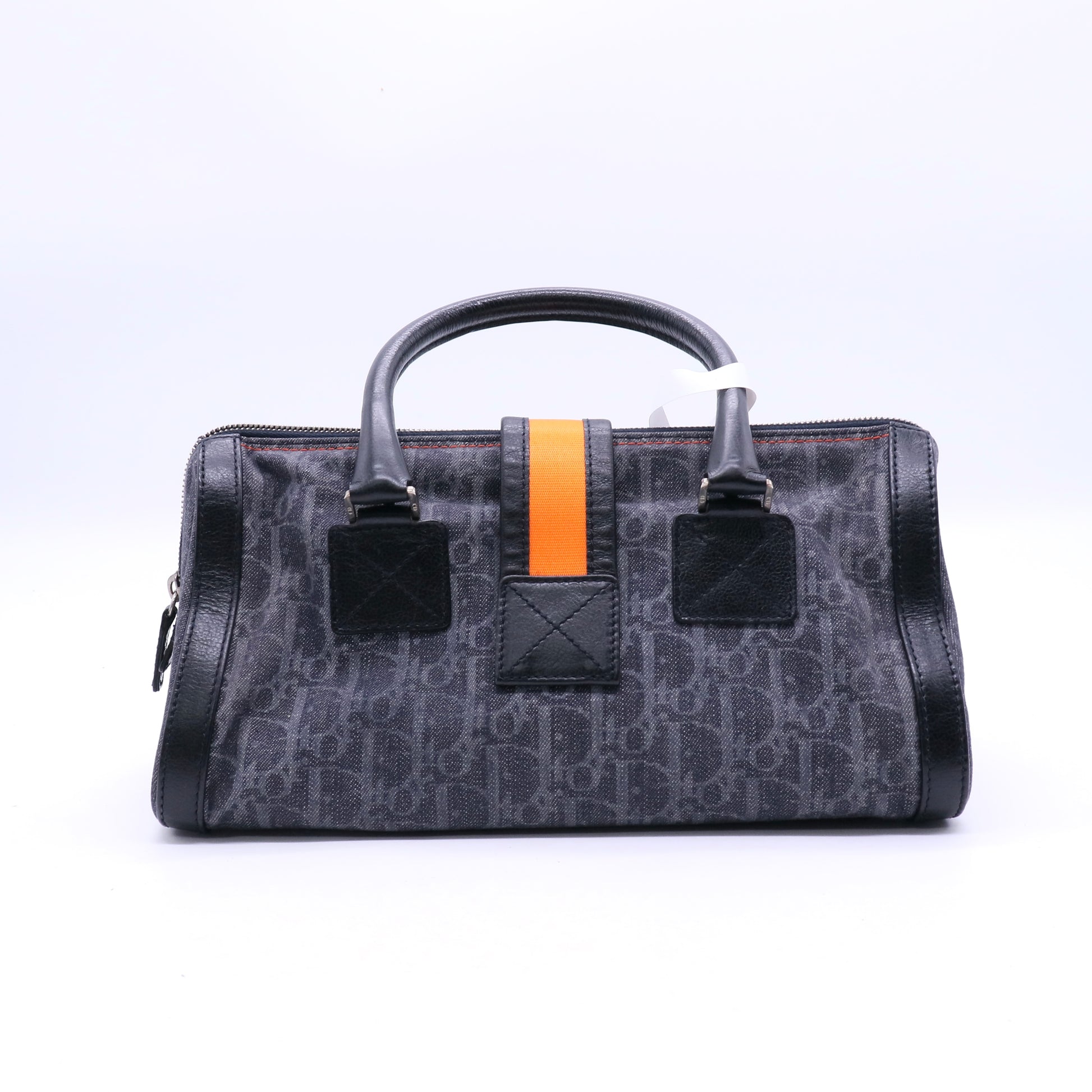 Flight Boston Bag Diorissimo Canvas Twins B21347