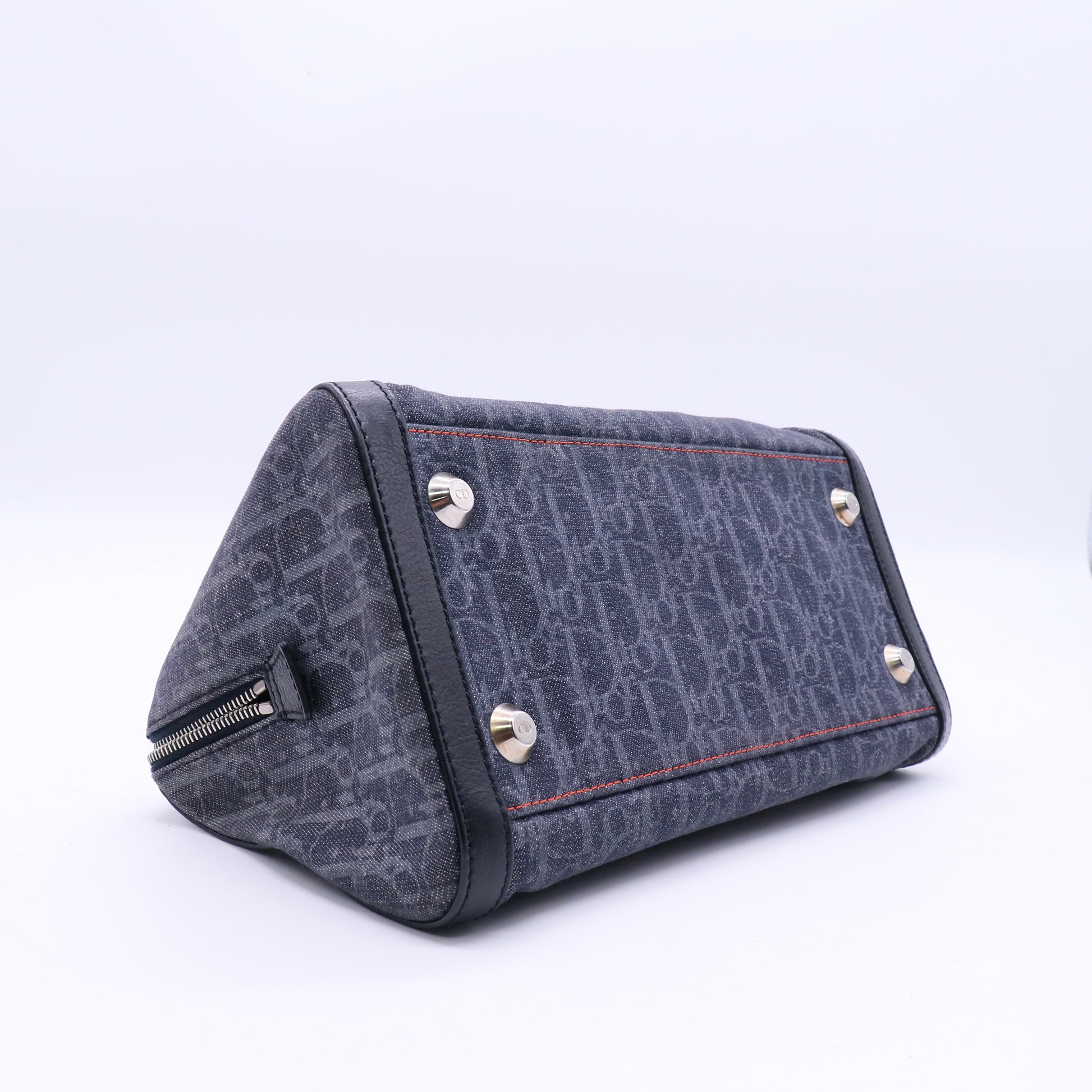Flight Boston Bag Diorissimo Canvas Twins B21347