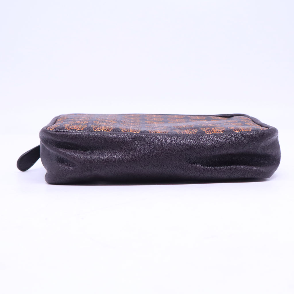 Butterfly Clutch Metallic Butterfly Wo - Purple Clutch