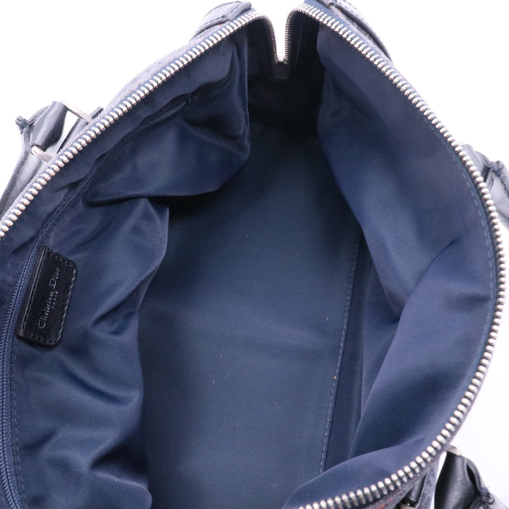 Flight Boston Bag Diorissimo Canvas Twins B21347