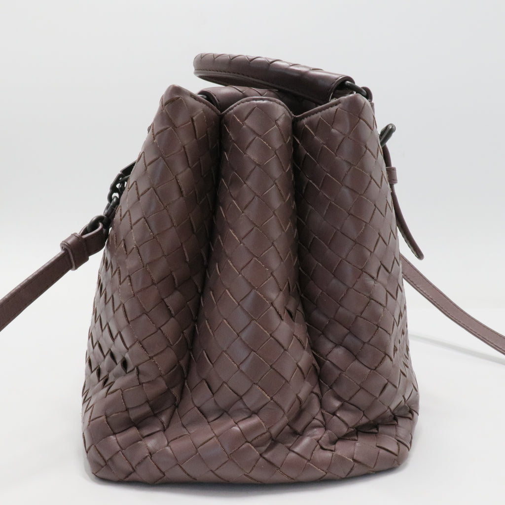 Roma Bag Intrecciato Nappa Mini