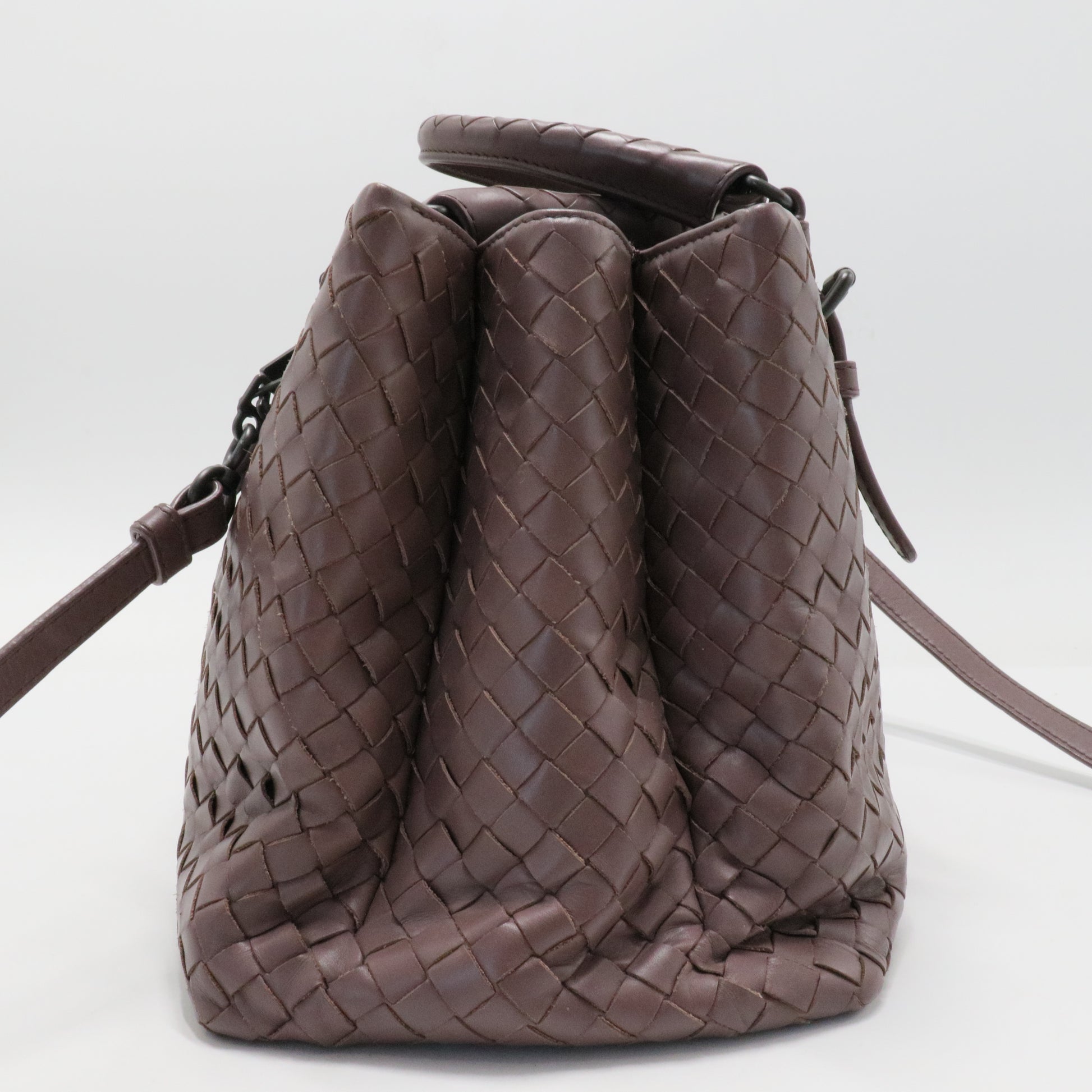 Roma Bag Intrecciato Nappa Mini