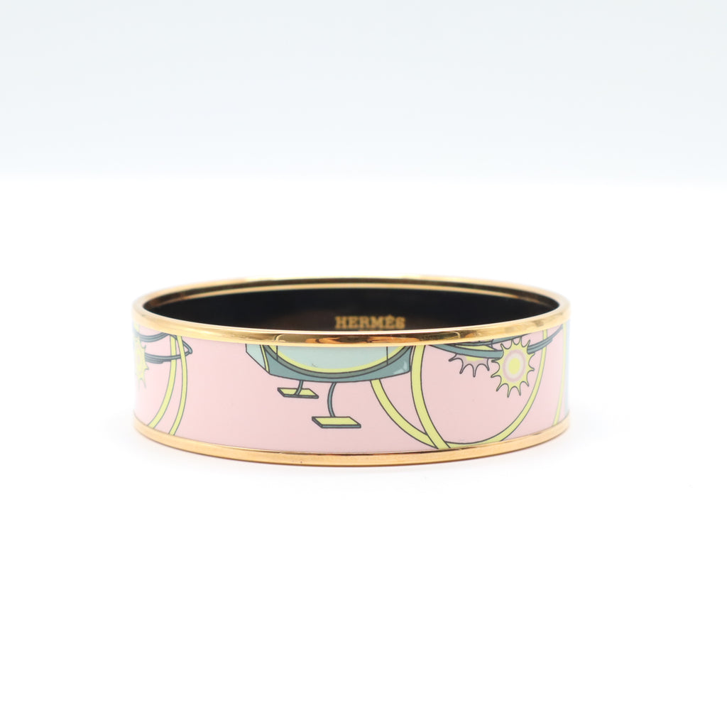 Printed Enamel Clic Clac Bangle W21518