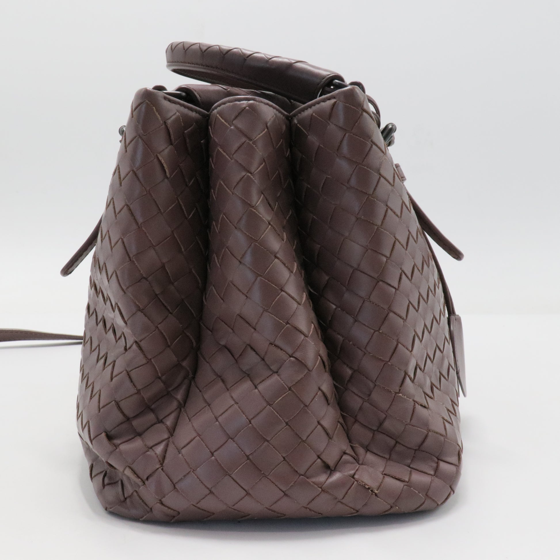 Roma Bag Intrecciato Nappa Mini