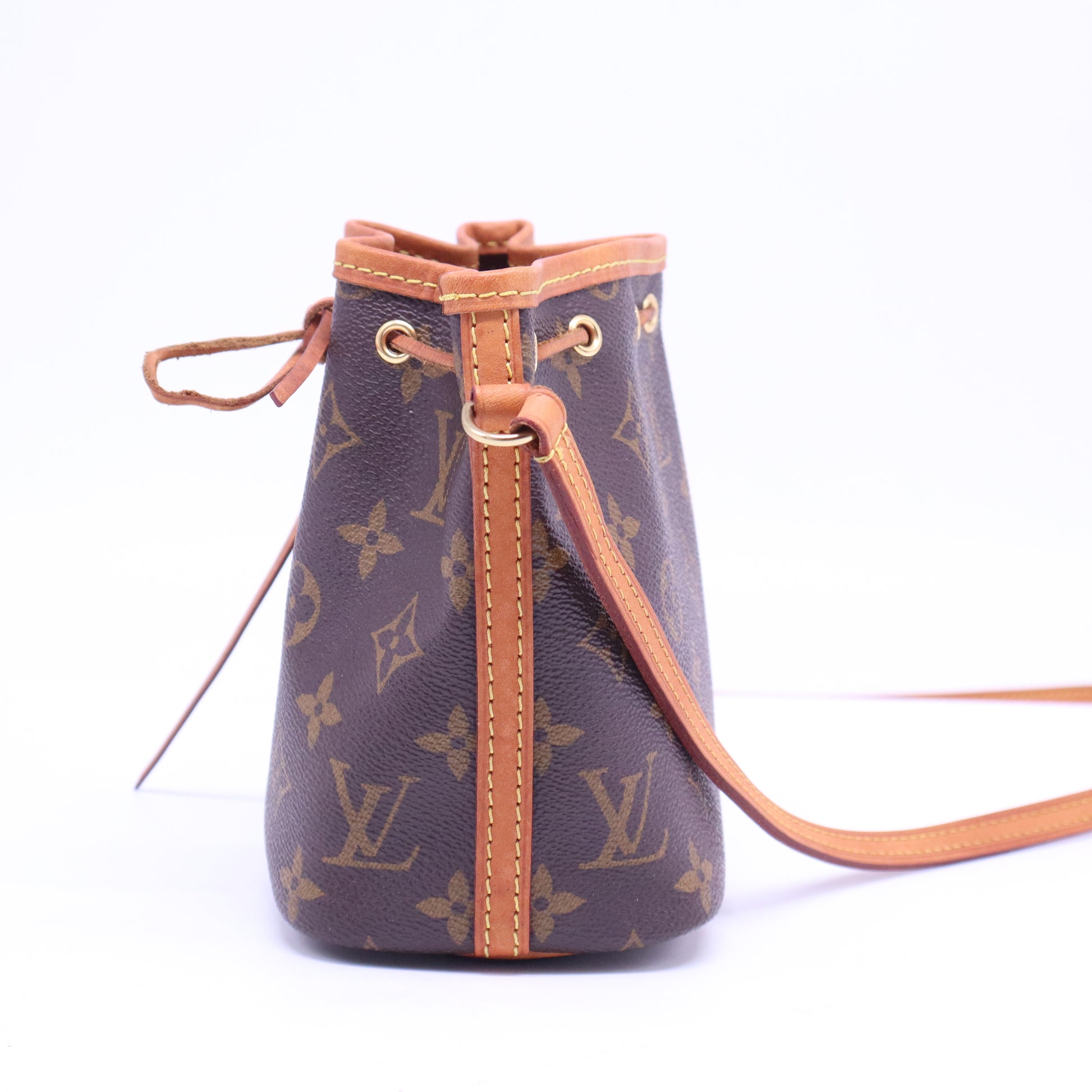 Noe Handbag Monogram Canvas Nano B21045