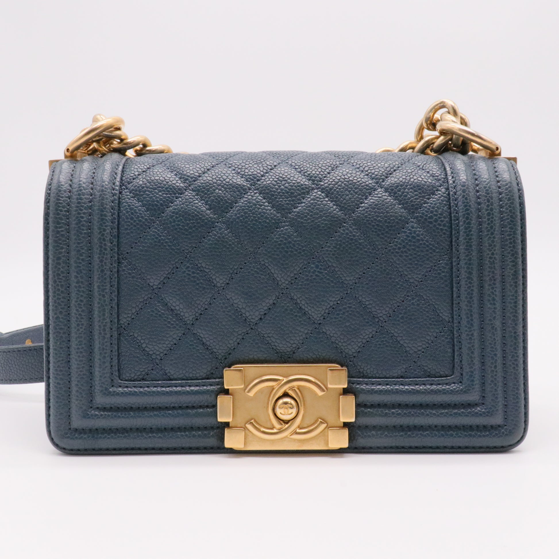 Boy Flap Bag Quilted Lambskin Old Medium