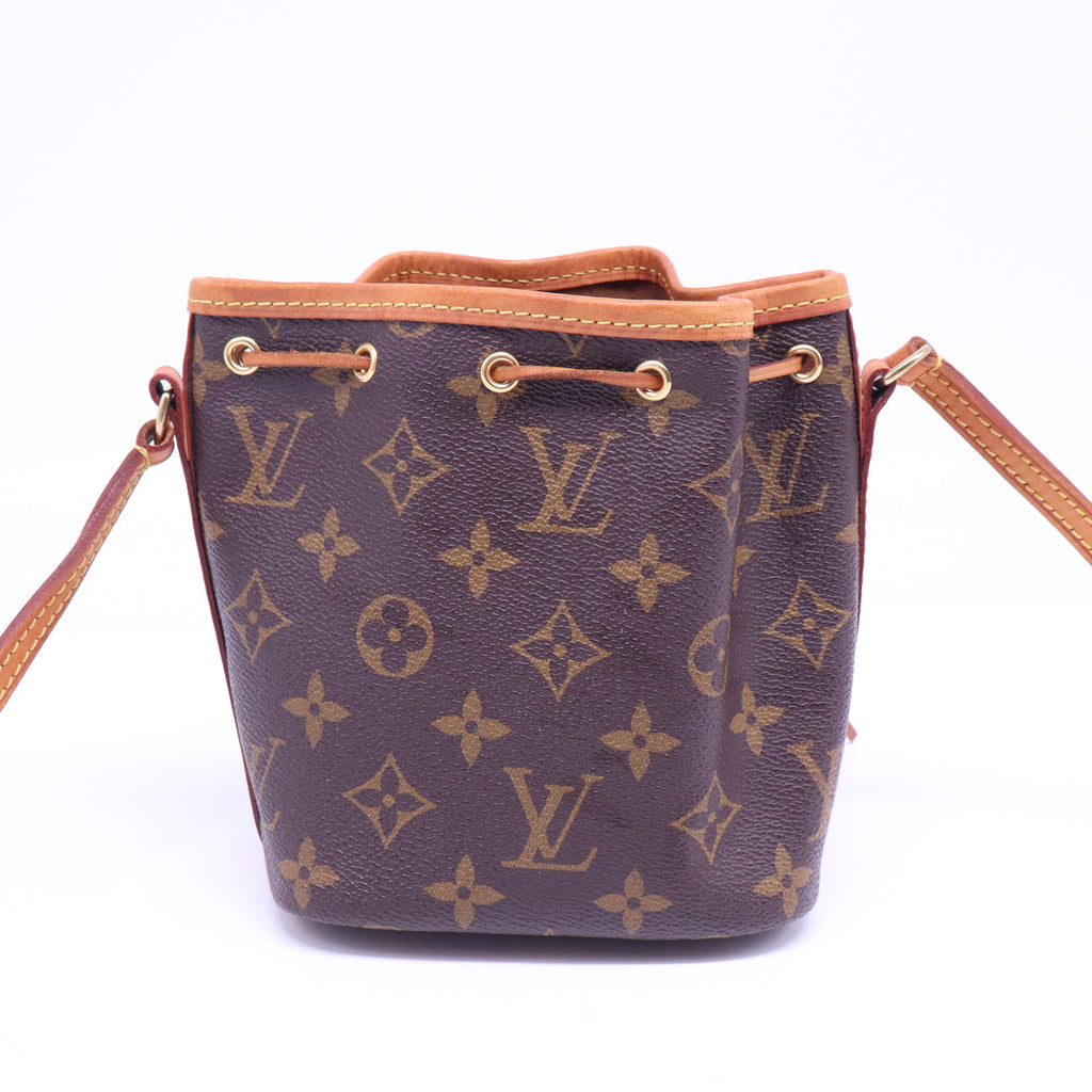 Noe Handbag Monogram Canvas Nano B21045