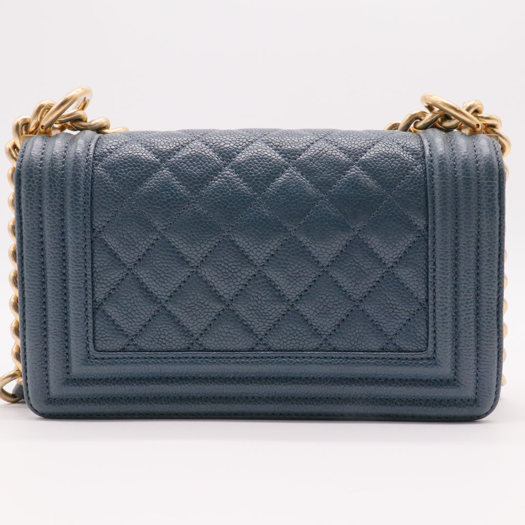 Boy Flap Bag Quilted Lambskin Old Medium