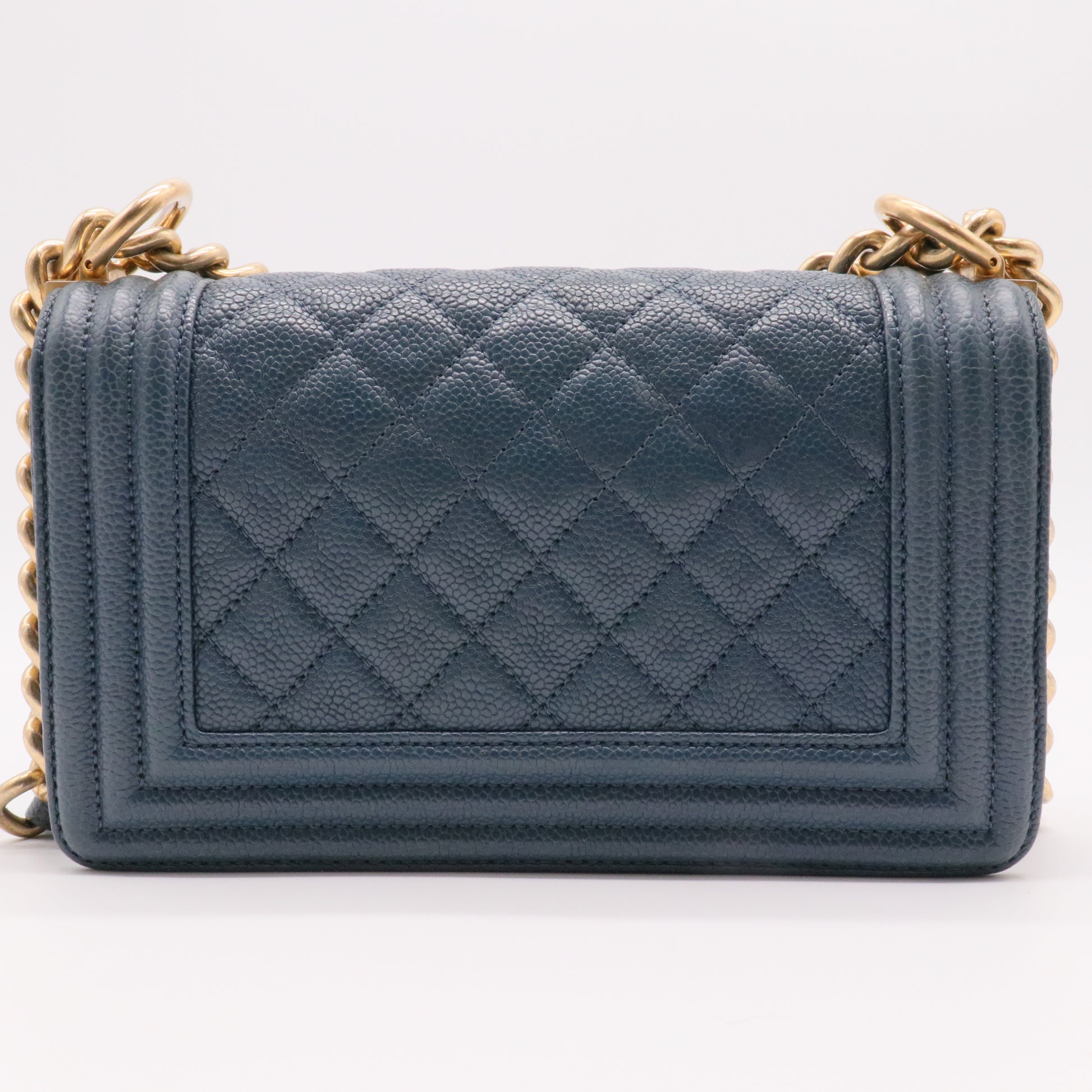 Boy Flap Bag Quilted Lambskin Old Medium