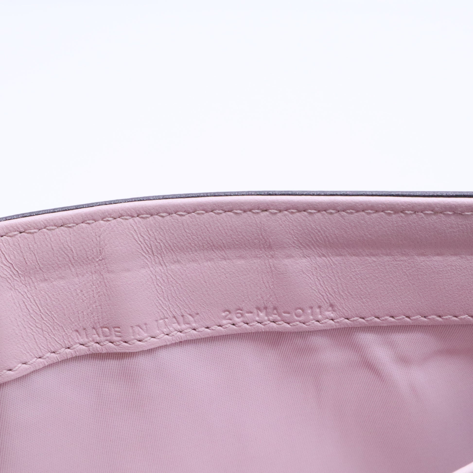 Dior Black Cannage Quilted Leather Rendez-Vouz Chain Wallet