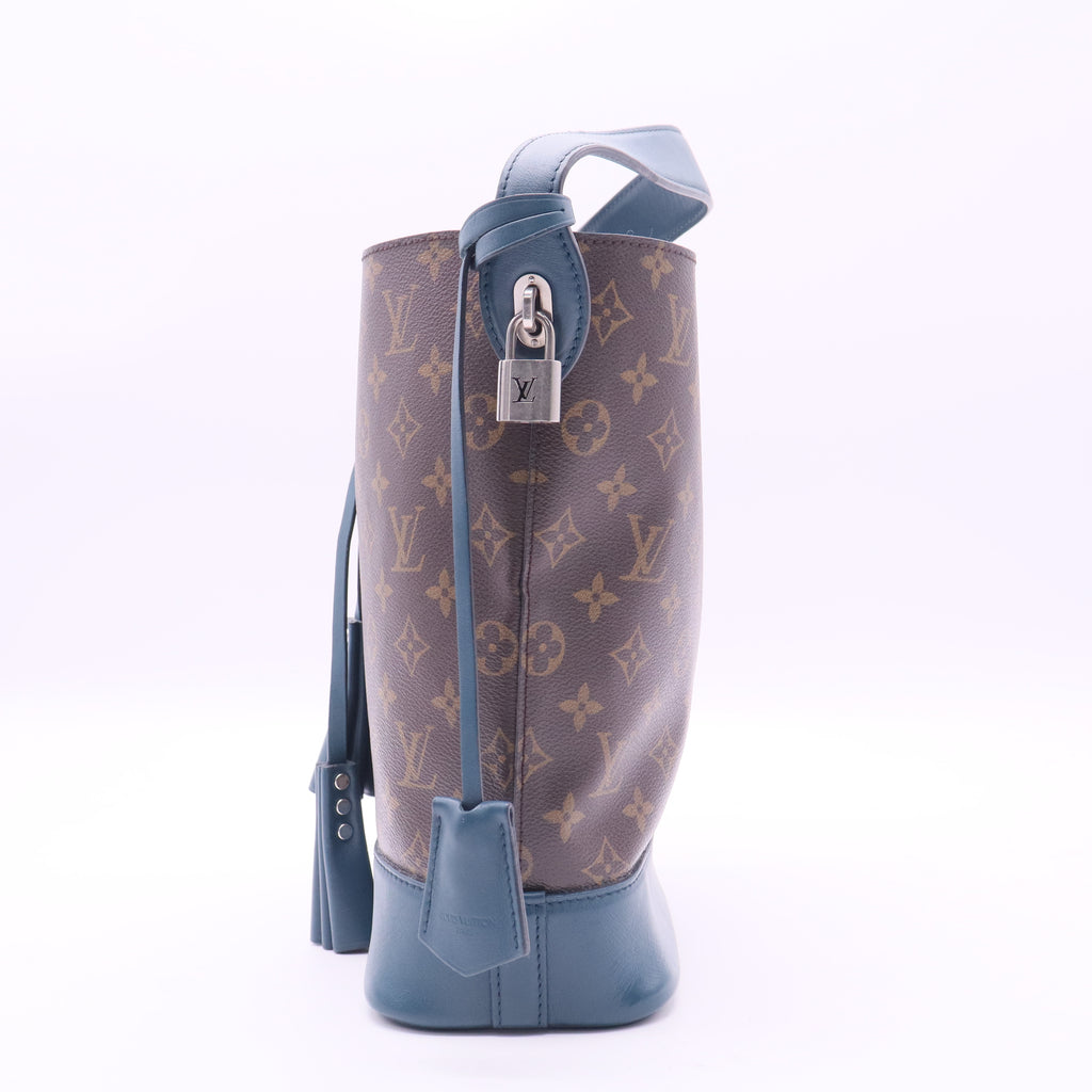 NN14 Idole Bucket Bag Monogram Canvas and Leather PM twins